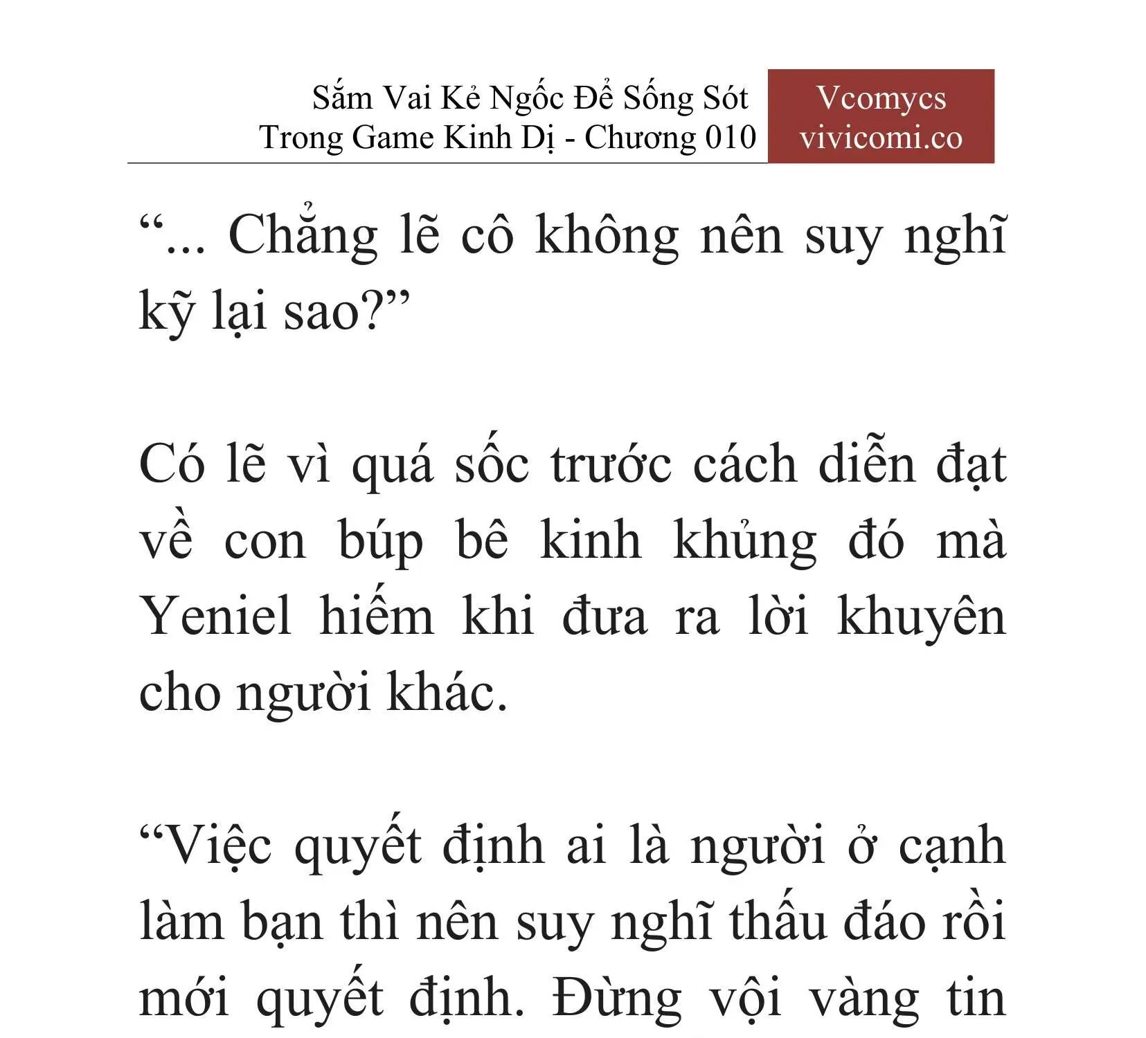 [Novel] Sắm Vai Kẻ Ngốc Để Sống Sót Trong Game Kinh Dị Chapter 10 - 20