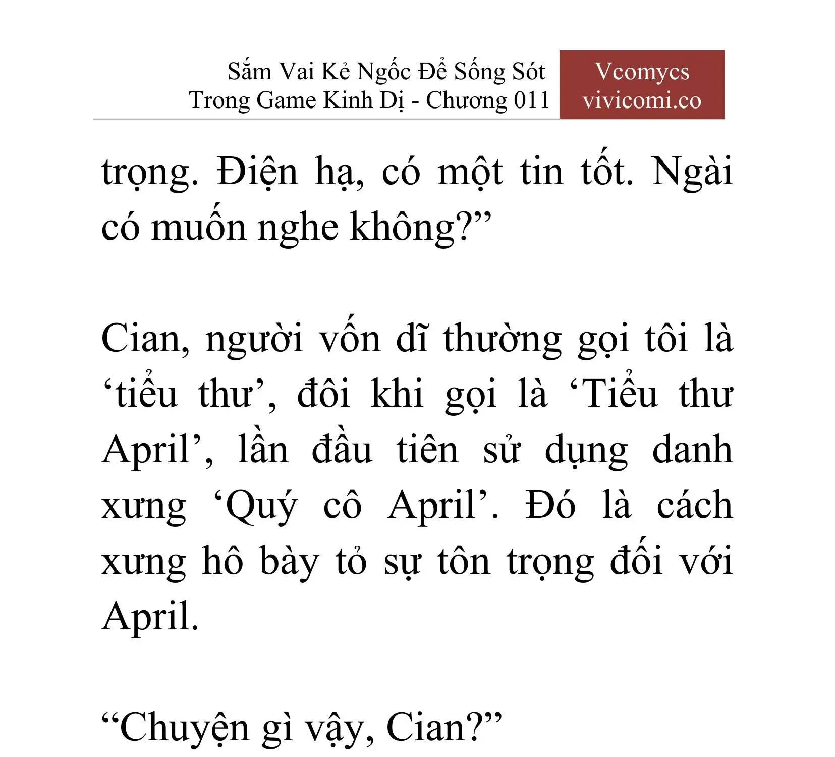 [Novel] Sắm Vai Kẻ Ngốc Để Sống Sót Trong Game Kinh Dị Chapter 11 - 30
