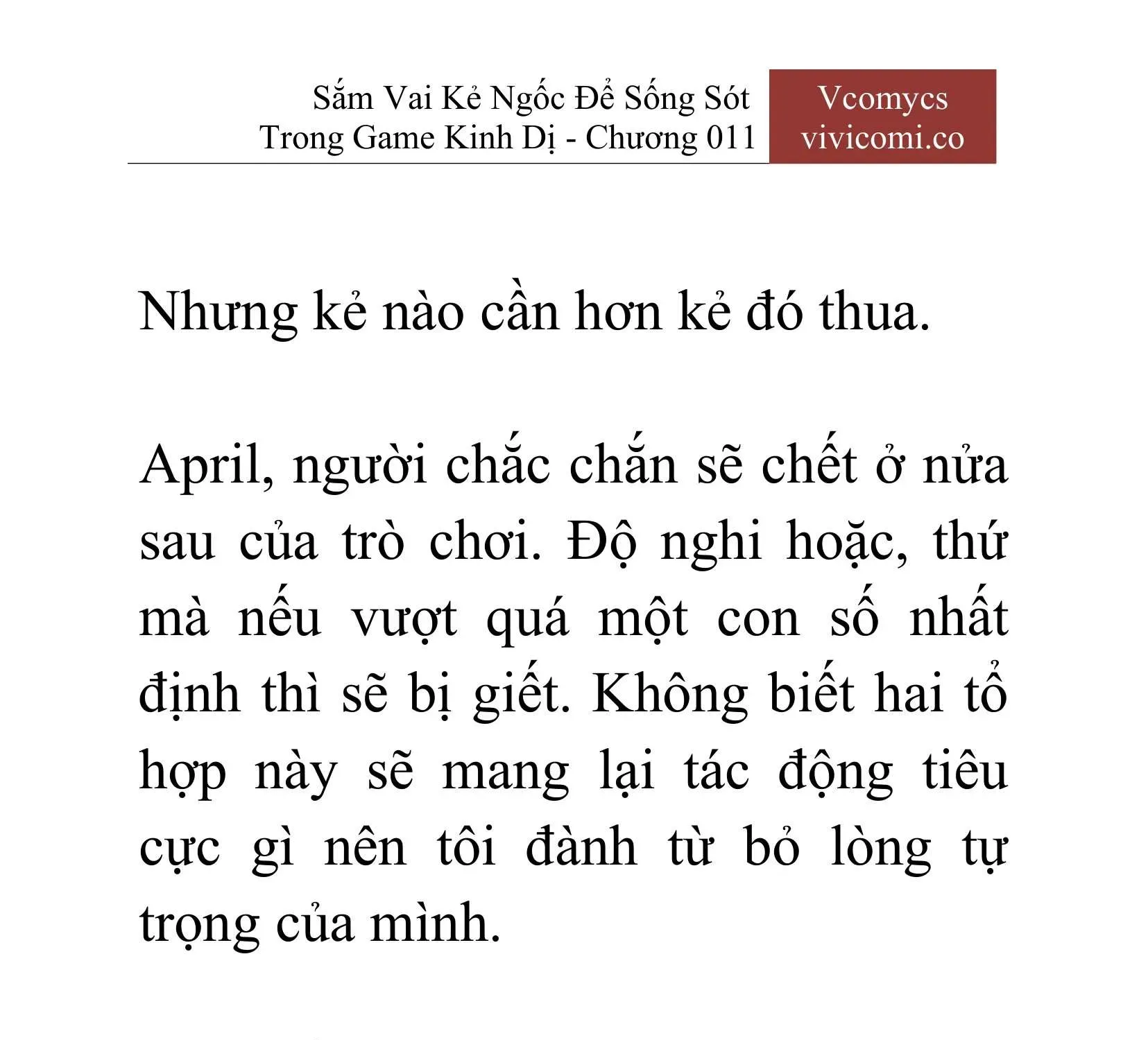 [Novel] Sắm Vai Kẻ Ngốc Để Sống Sót Trong Game Kinh Dị Chapter 11 - 38