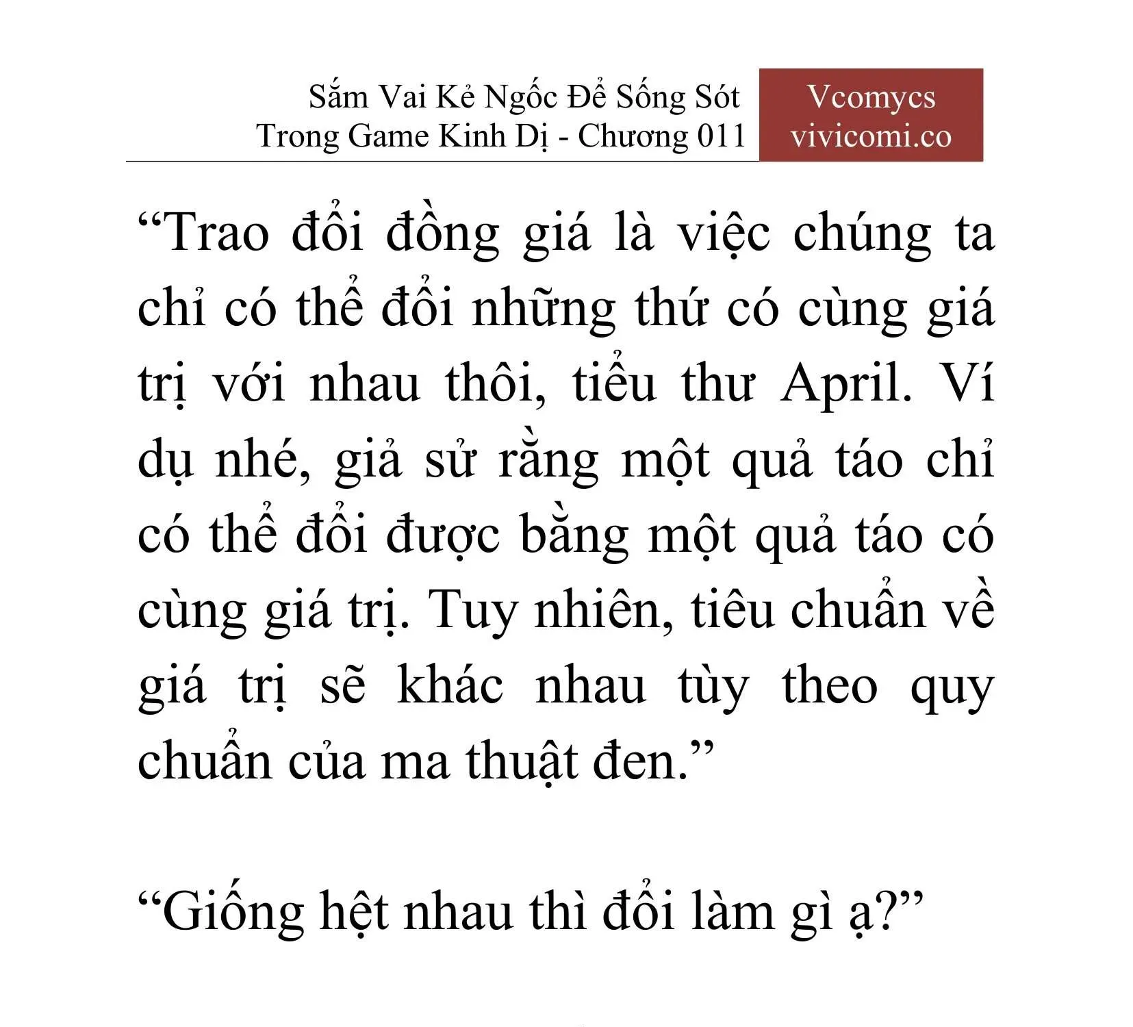 [Novel] Sắm Vai Kẻ Ngốc Để Sống Sót Trong Game Kinh Dị Chapter 11 - 44