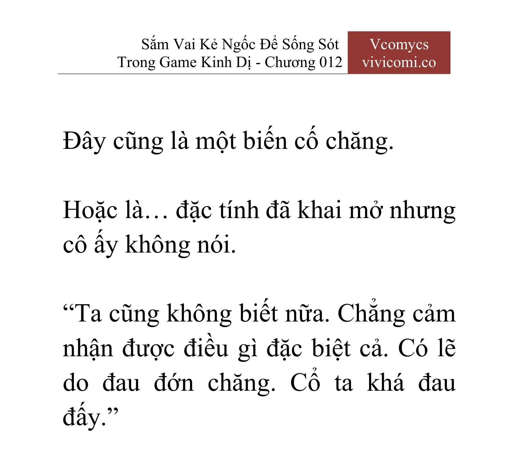 [Novel] Sắm Vai Kẻ Ngốc Để Sống Sót Trong Game Kinh Dị Chapter 12 - 24