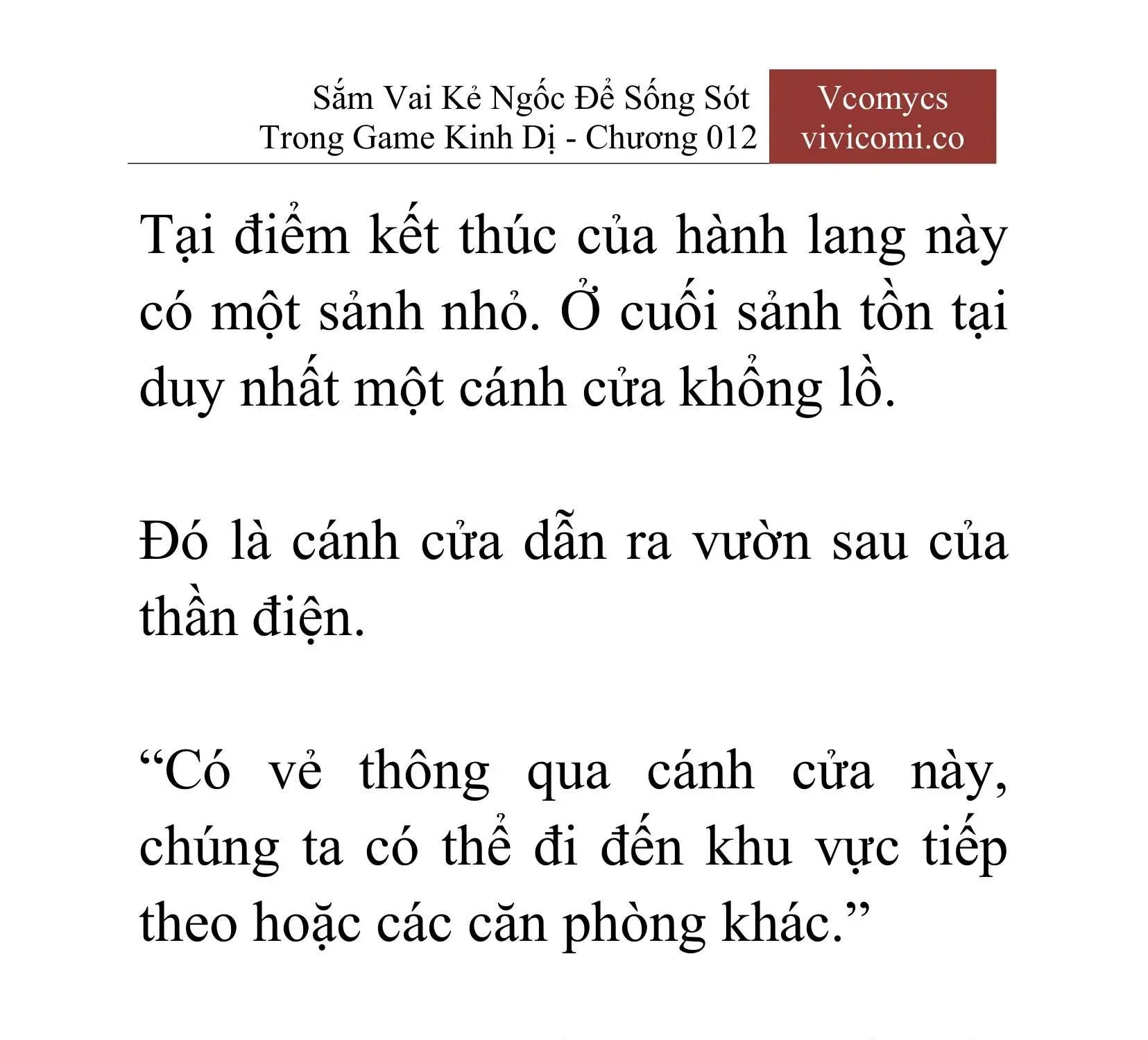 [Novel] Sắm Vai Kẻ Ngốc Để Sống Sót Trong Game Kinh Dị Chapter 12 - 36