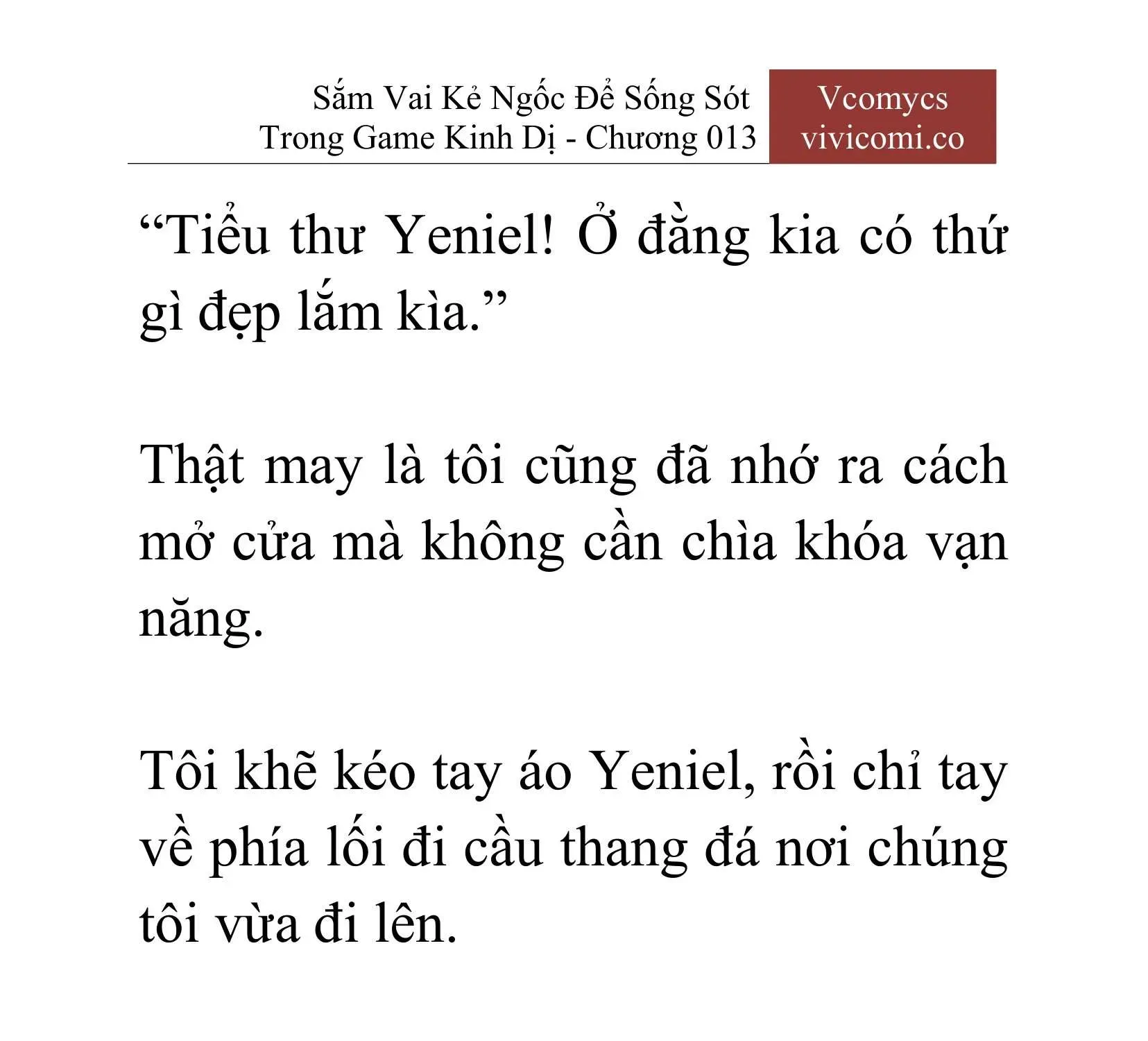 [Novel] Sắm Vai Kẻ Ngốc Để Sống Sót Trong Game Kinh Dị Chapter 13 - 18