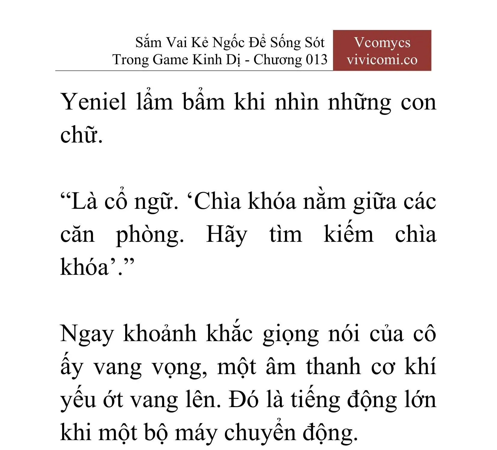 [Novel] Sắm Vai Kẻ Ngốc Để Sống Sót Trong Game Kinh Dị Chapter 13 - 22