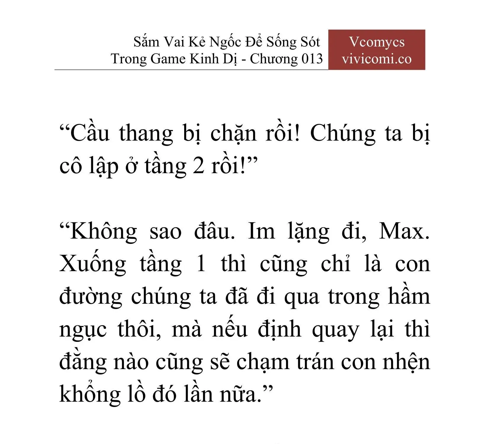 [Novel] Sắm Vai Kẻ Ngốc Để Sống Sót Trong Game Kinh Dị Chapter 13 - 26