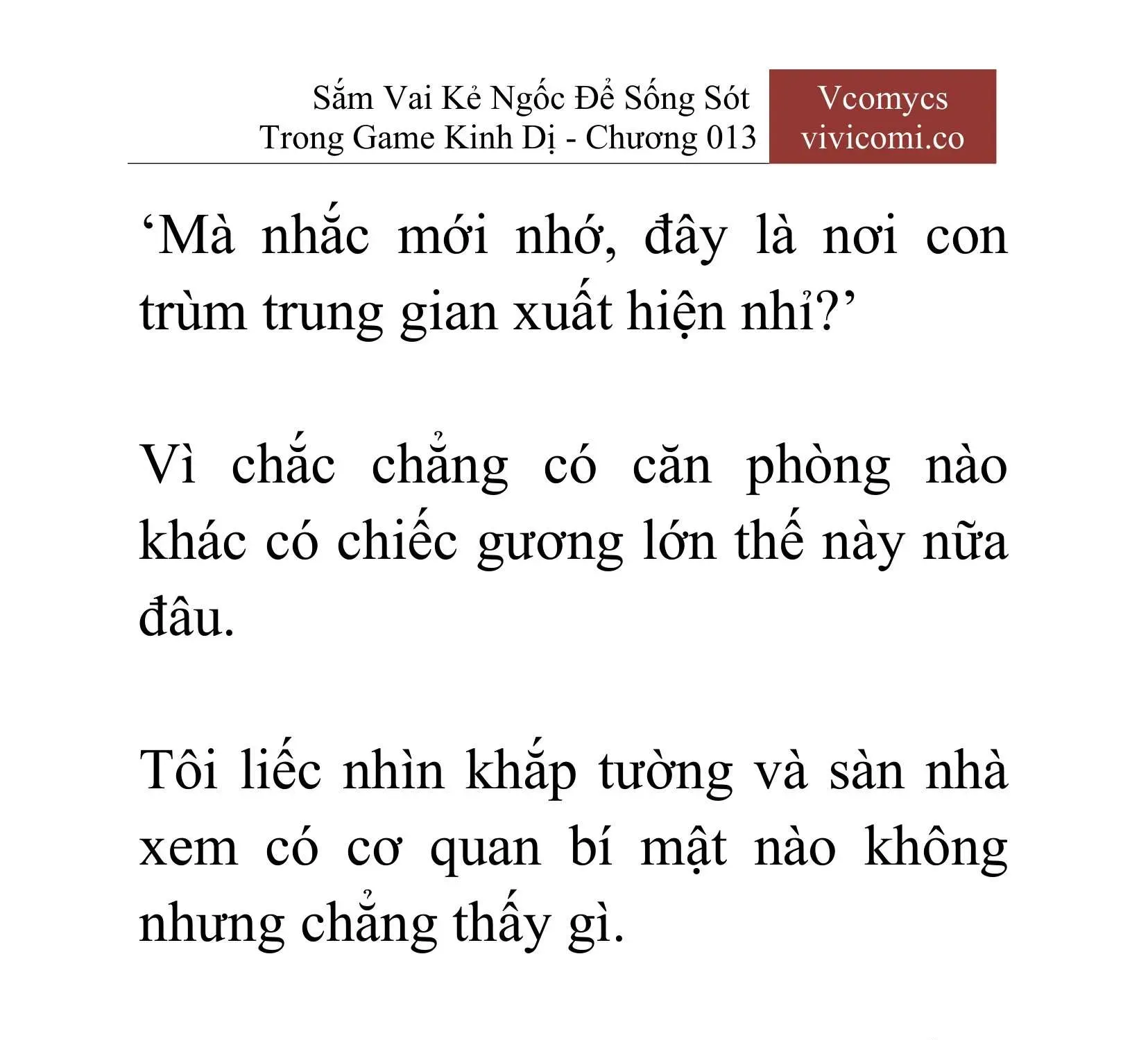 [Novel] Sắm Vai Kẻ Ngốc Để Sống Sót Trong Game Kinh Dị Chapter 13 - 46