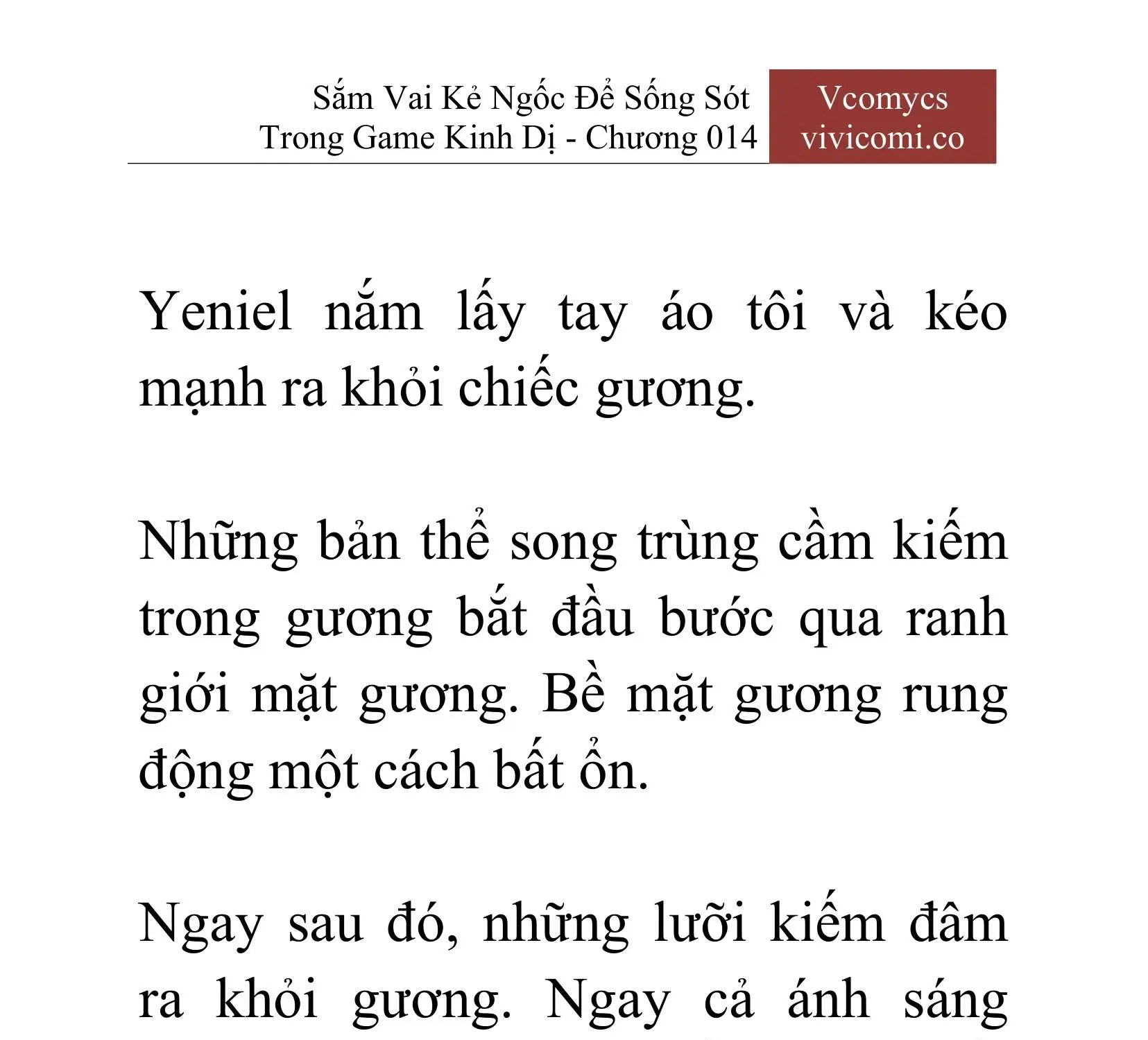 [Novel] Sắm Vai Kẻ Ngốc Để Sống Sót Trong Game Kinh Dị Chapter 14 - 20