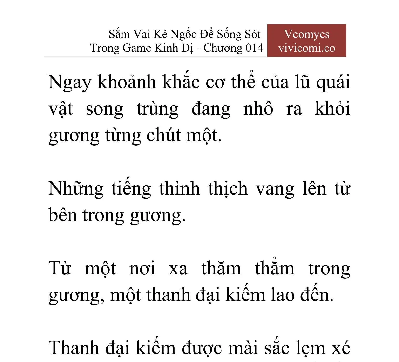 [Novel] Sắm Vai Kẻ Ngốc Để Sống Sót Trong Game Kinh Dị Chapter 14 - 24
