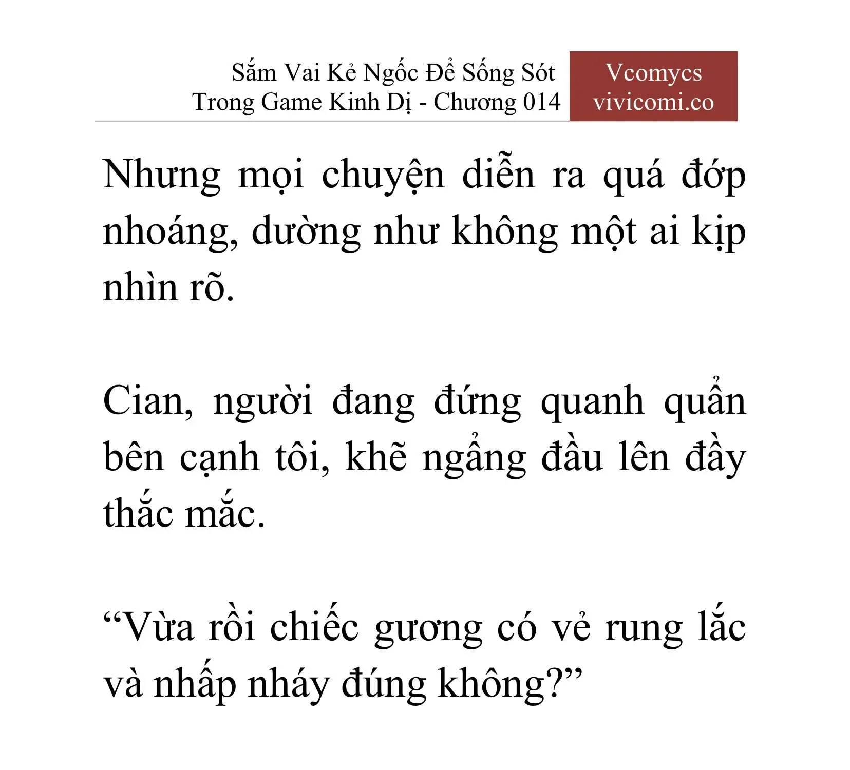 [Novel] Sắm Vai Kẻ Ngốc Để Sống Sót Trong Game Kinh Dị Chapter 14 - 4