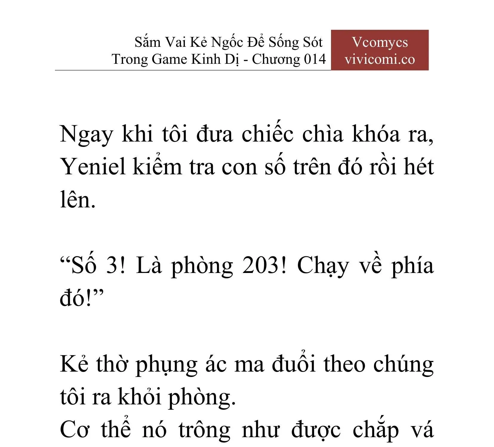 [Novel] Sắm Vai Kẻ Ngốc Để Sống Sót Trong Game Kinh Dị Chapter 14 - 40
