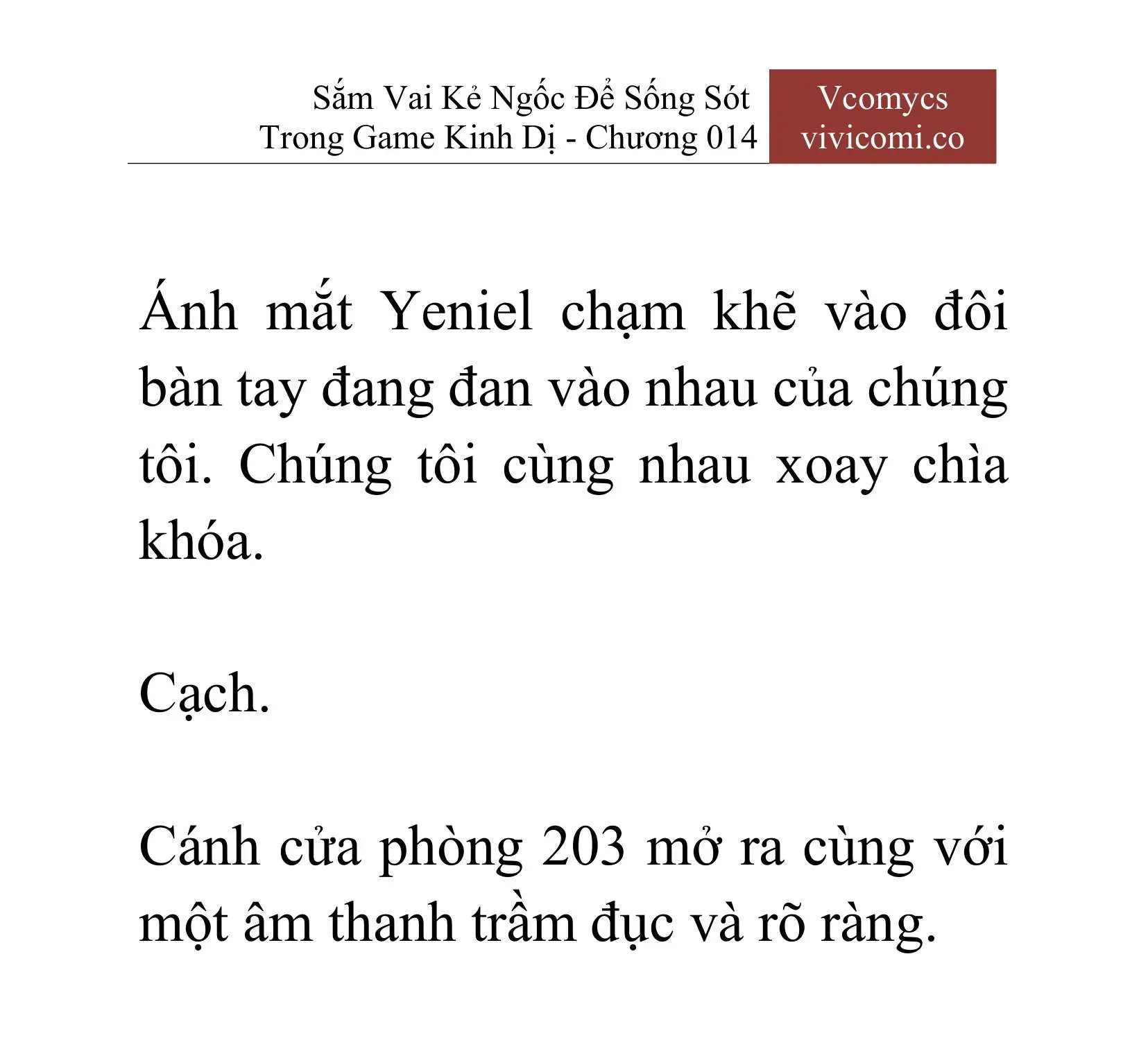 [Novel] Sắm Vai Kẻ Ngốc Để Sống Sót Trong Game Kinh Dị Chapter 14 - 46
