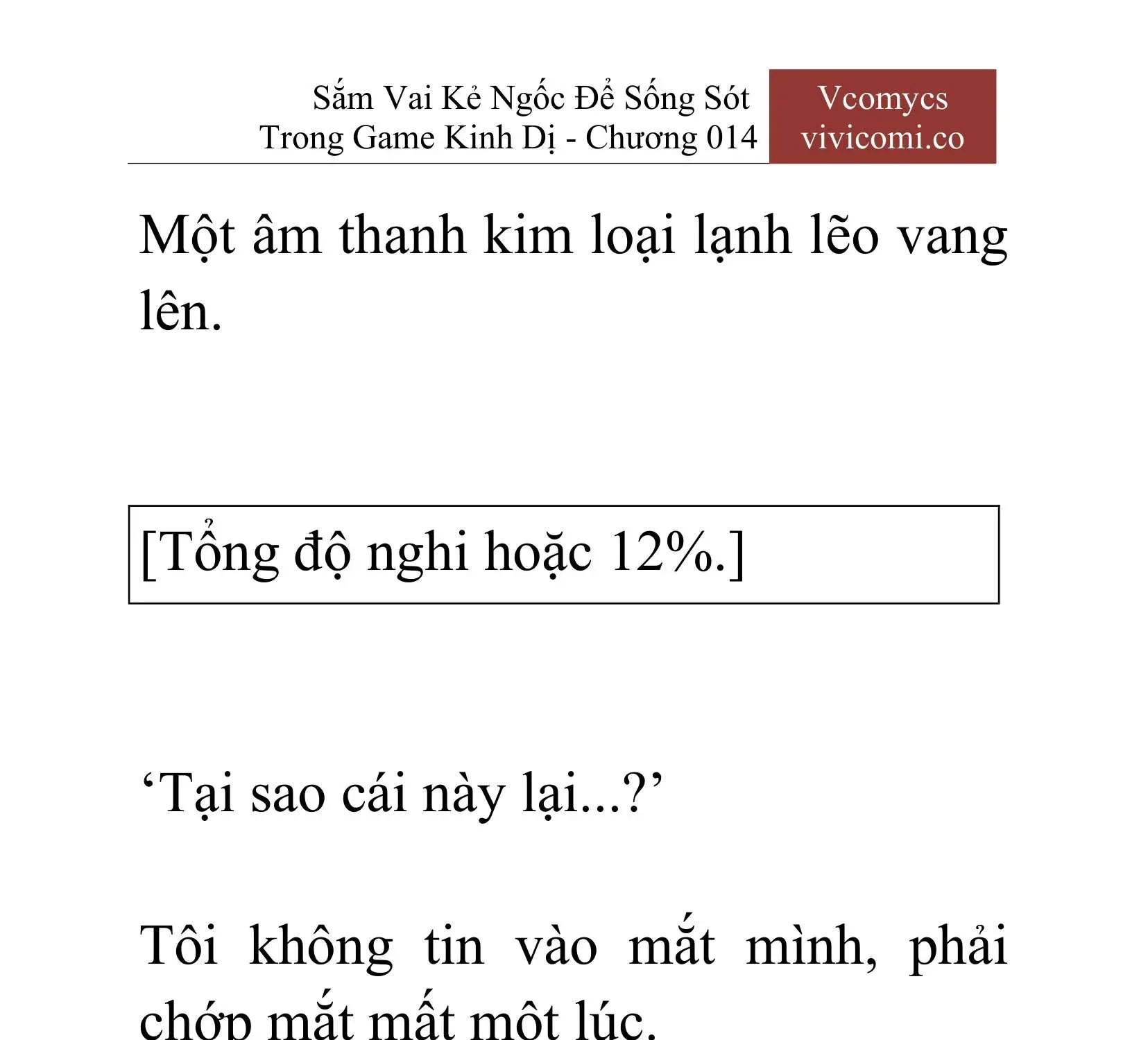 [Novel] Sắm Vai Kẻ Ngốc Để Sống Sót Trong Game Kinh Dị Chapter 14 - 48