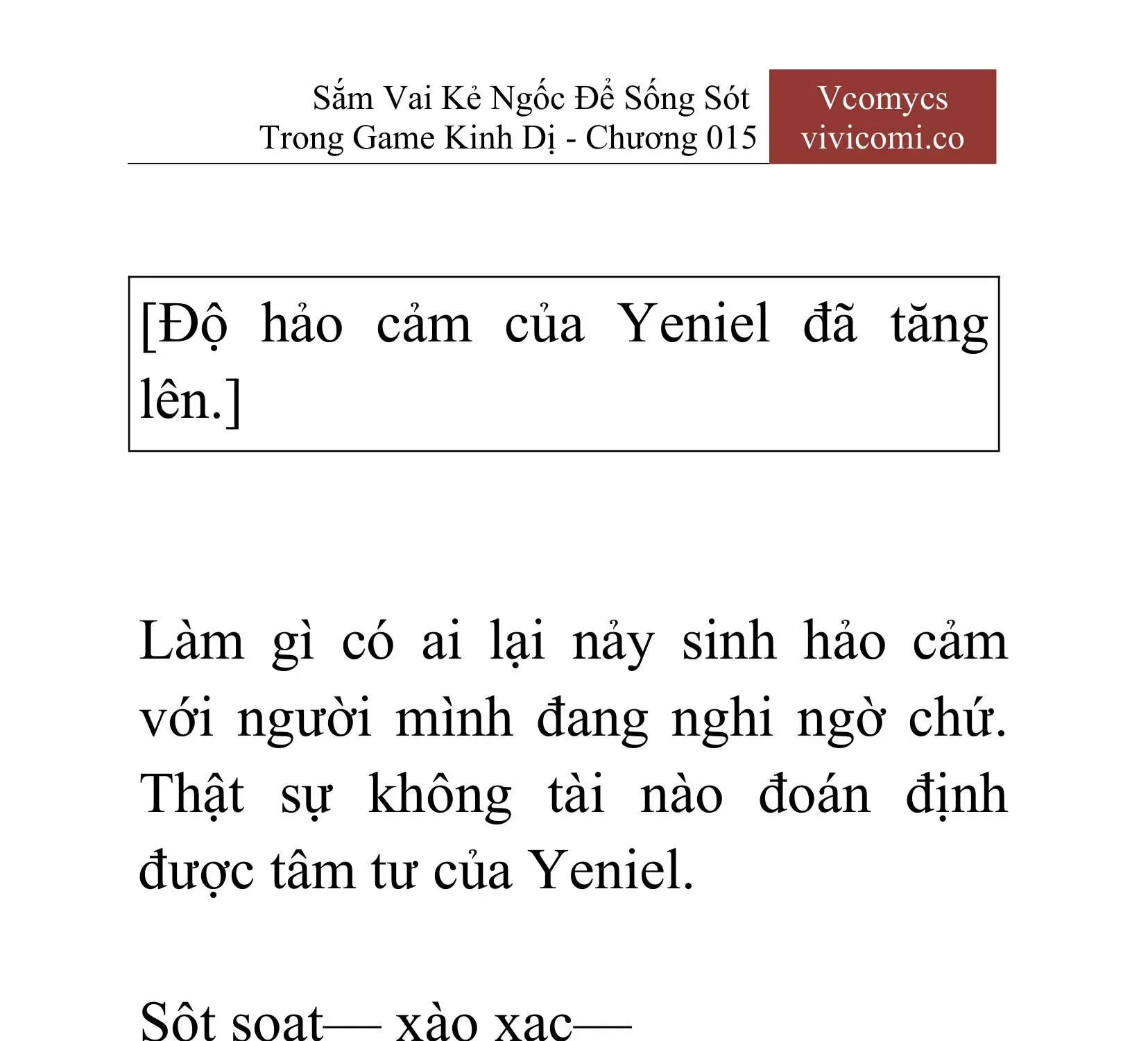 [Novel] Sắm Vai Kẻ Ngốc Để Sống Sót Trong Game Kinh Dị Chapter 15 - 24