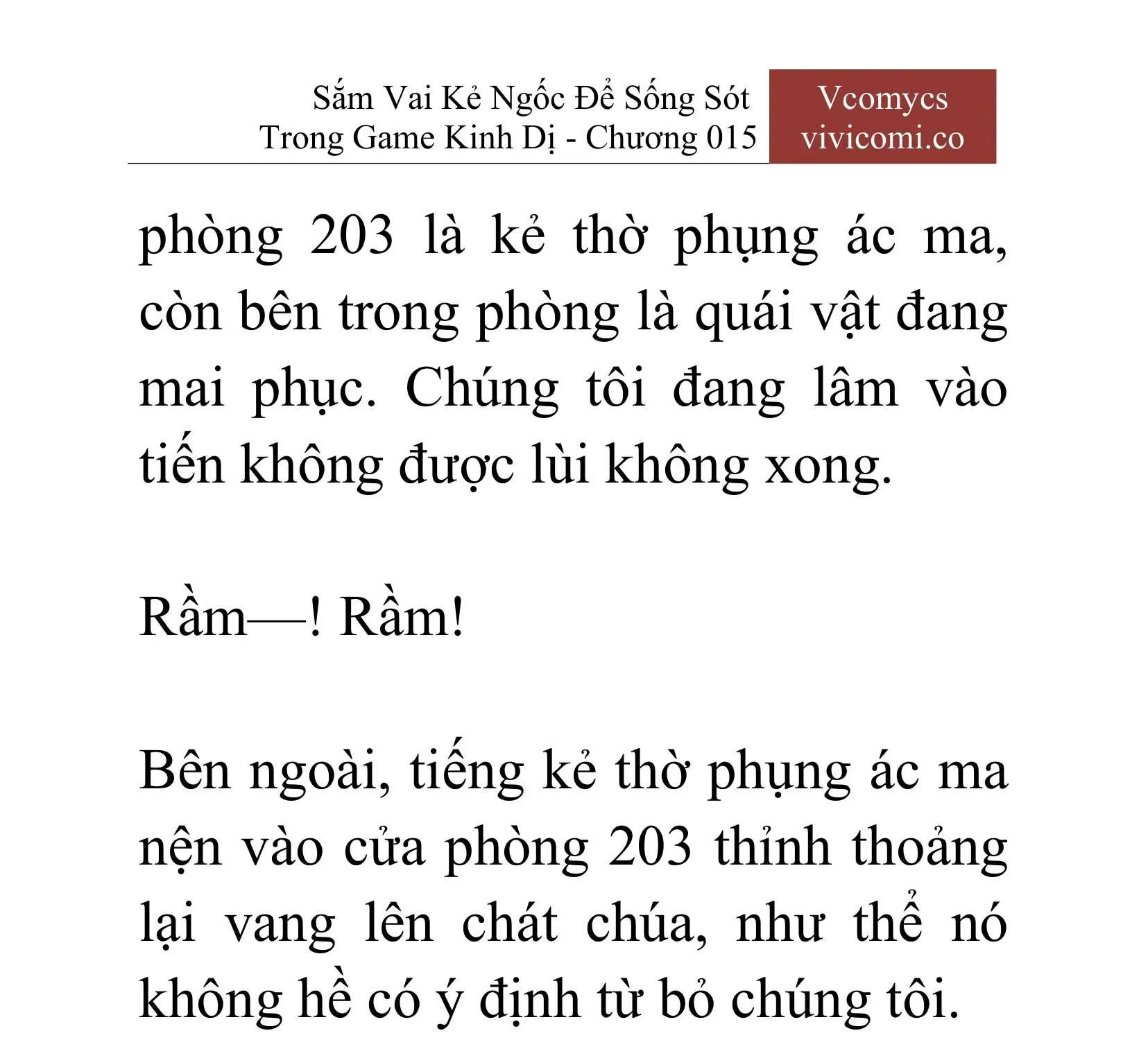 [Novel] Sắm Vai Kẻ Ngốc Để Sống Sót Trong Game Kinh Dị Chapter 15 - 30