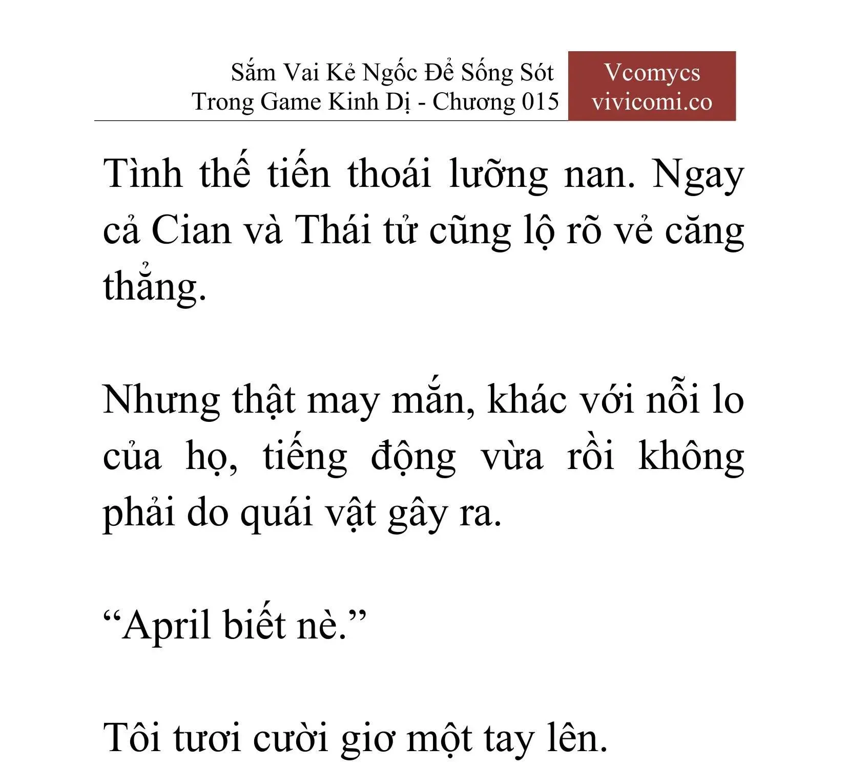 [Novel] Sắm Vai Kẻ Ngốc Để Sống Sót Trong Game Kinh Dị Chapter 15 - 32
