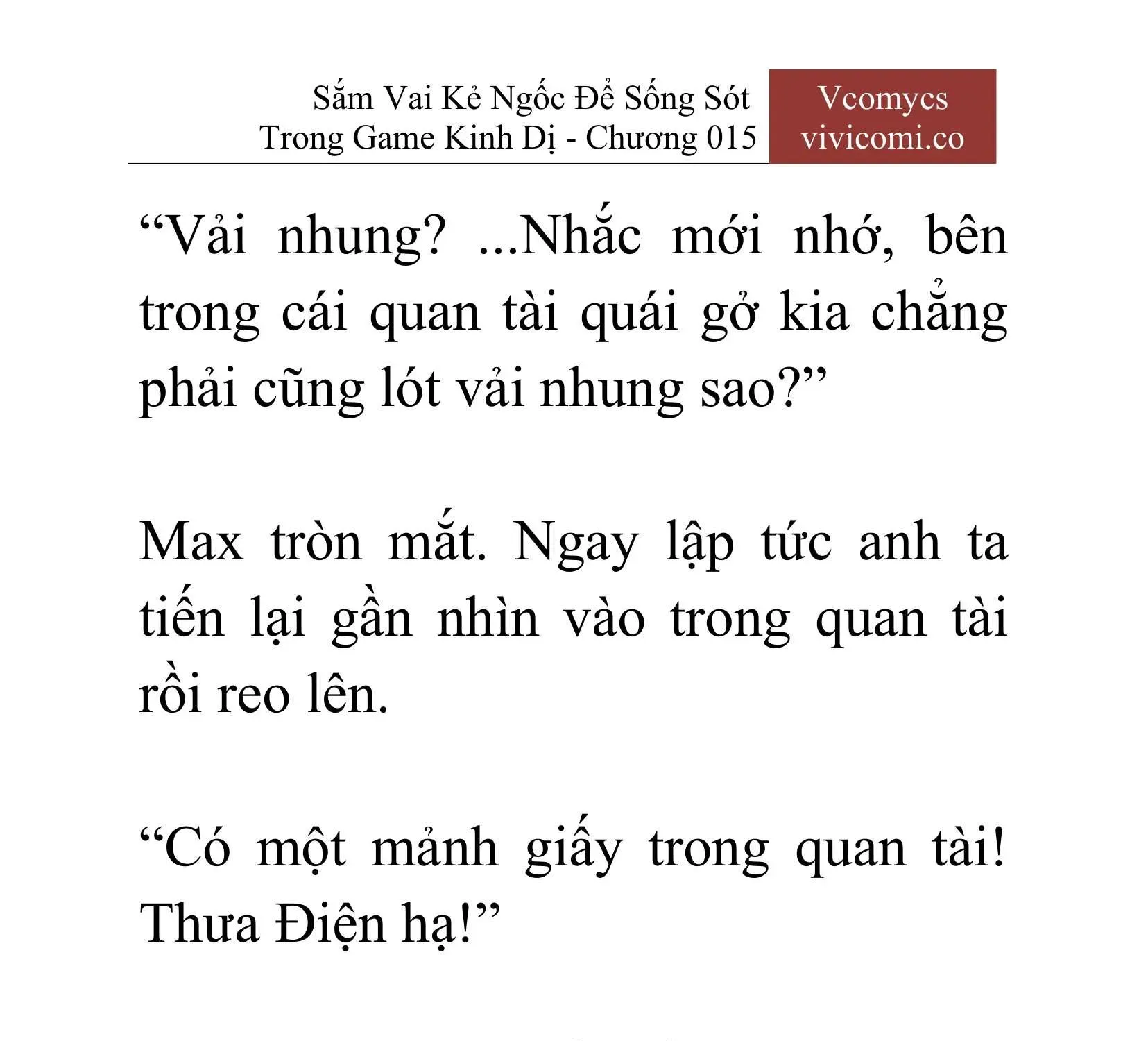 [Novel] Sắm Vai Kẻ Ngốc Để Sống Sót Trong Game Kinh Dị Chapter 15 - 42