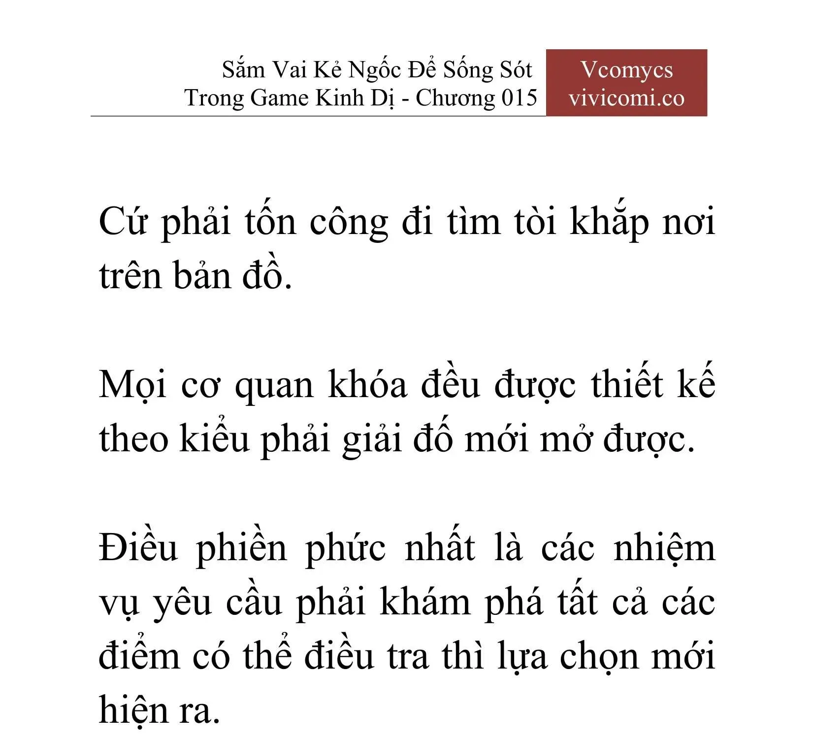 [Novel] Sắm Vai Kẻ Ngốc Để Sống Sót Trong Game Kinh Dị Chapter 15 - 50
