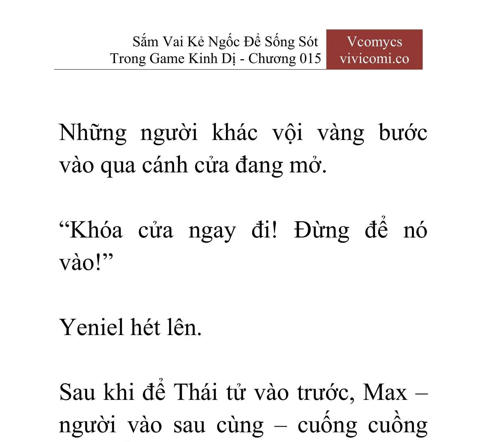 [Novel] Sắm Vai Kẻ Ngốc Để Sống Sót Trong Game Kinh Dị Chapter 15 - 6