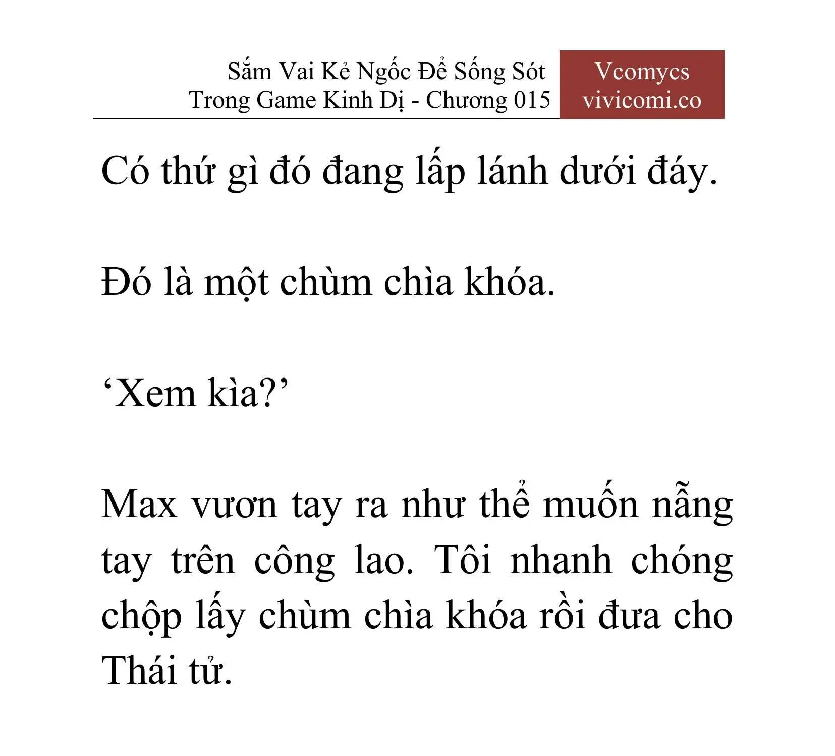 [Novel] Sắm Vai Kẻ Ngốc Để Sống Sót Trong Game Kinh Dị Chapter 15 - 58