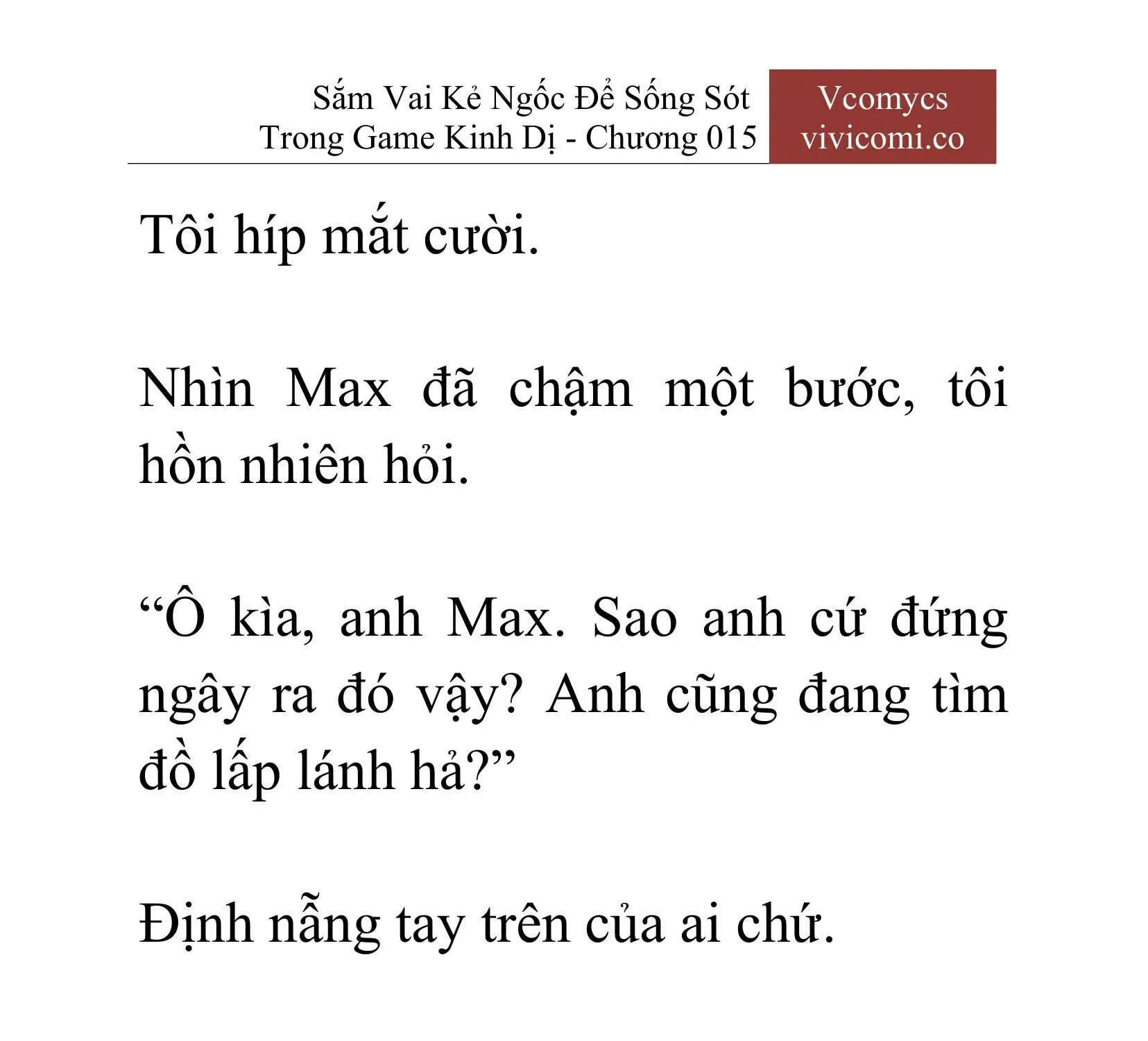 [Novel] Sắm Vai Kẻ Ngốc Để Sống Sót Trong Game Kinh Dị Chapter 15 - 60