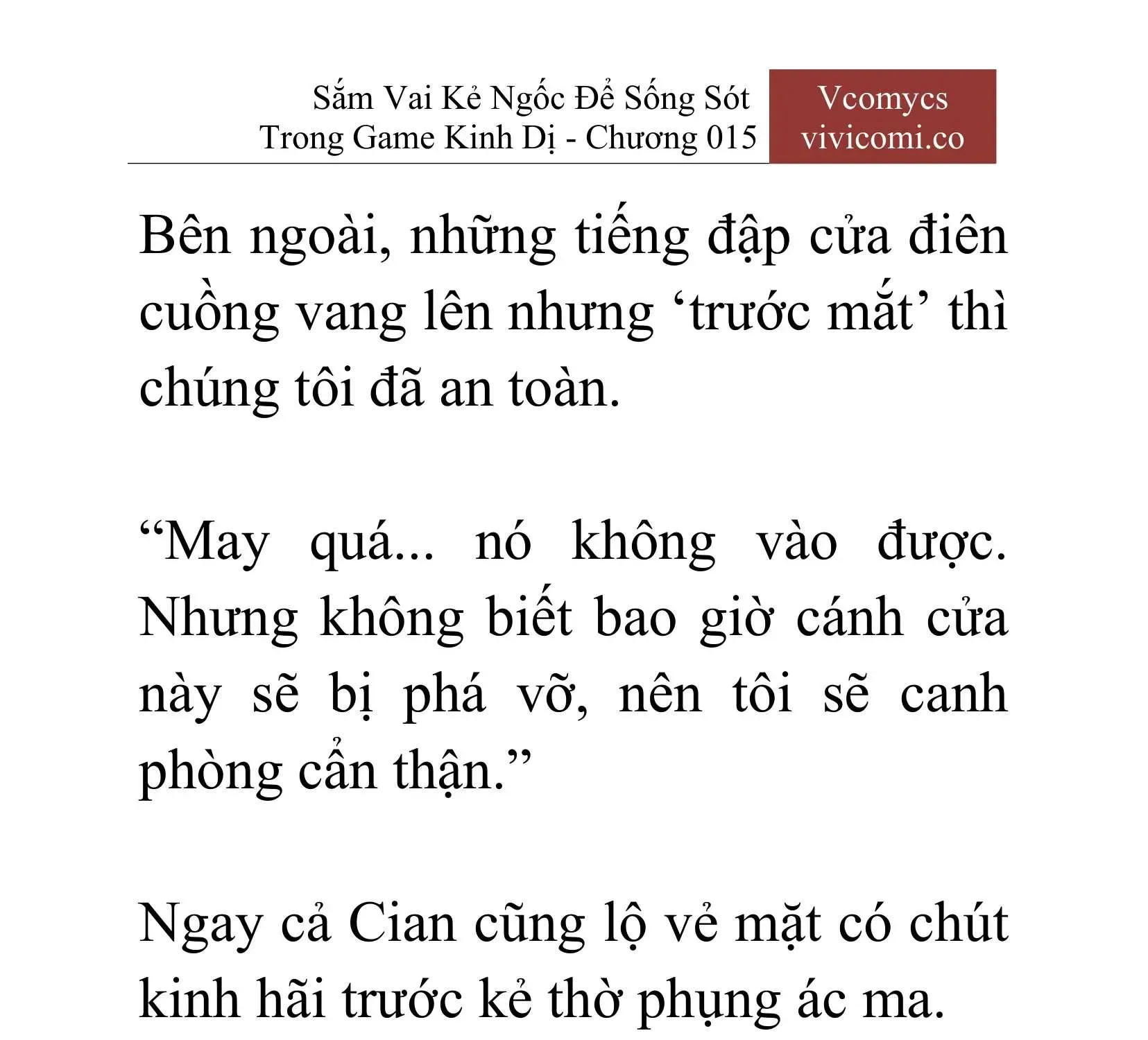 [Novel] Sắm Vai Kẻ Ngốc Để Sống Sót Trong Game Kinh Dị Chapter 15 - 8