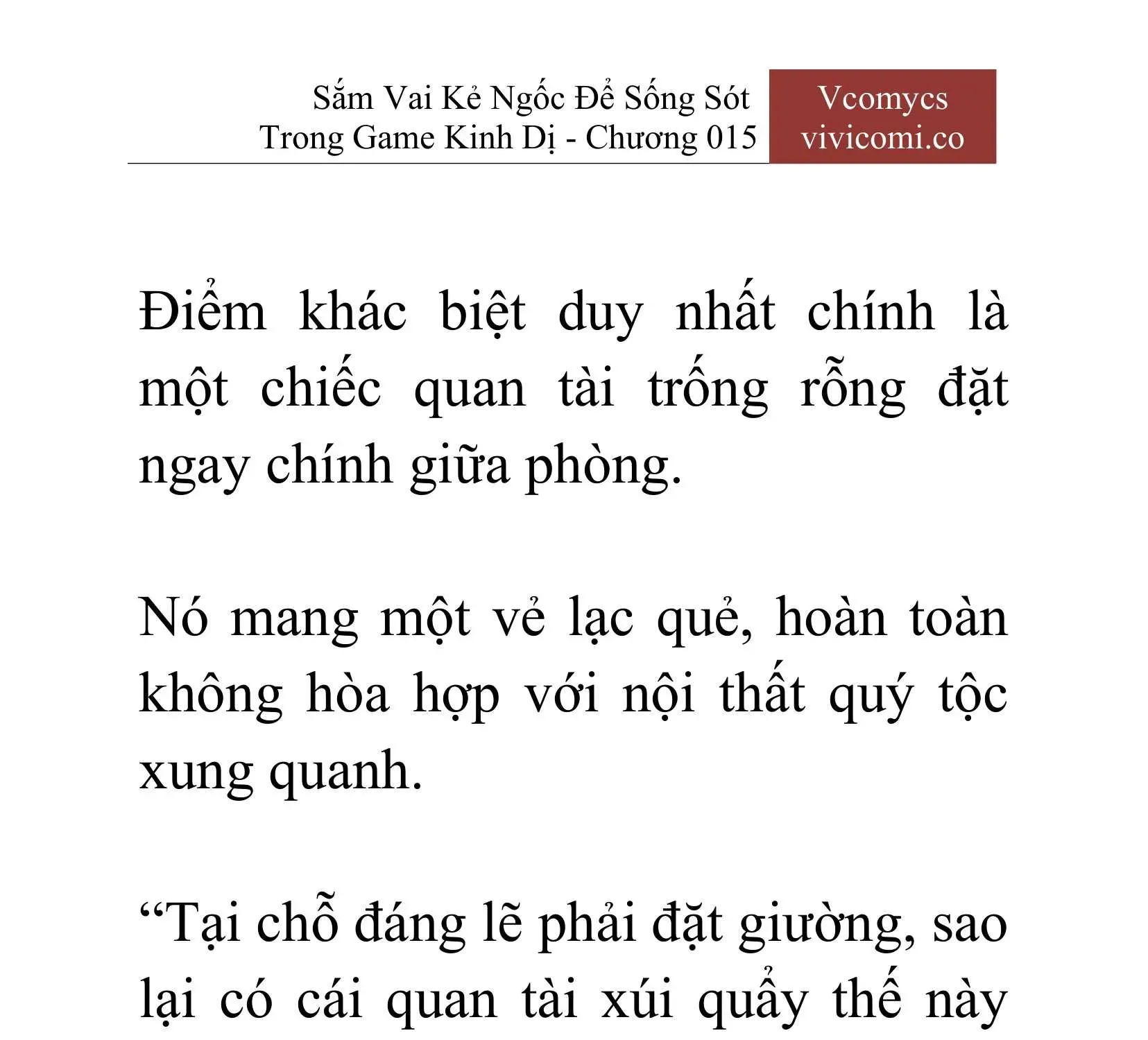 [Novel] Sắm Vai Kẻ Ngốc Để Sống Sót Trong Game Kinh Dị Chapter 15 - 10