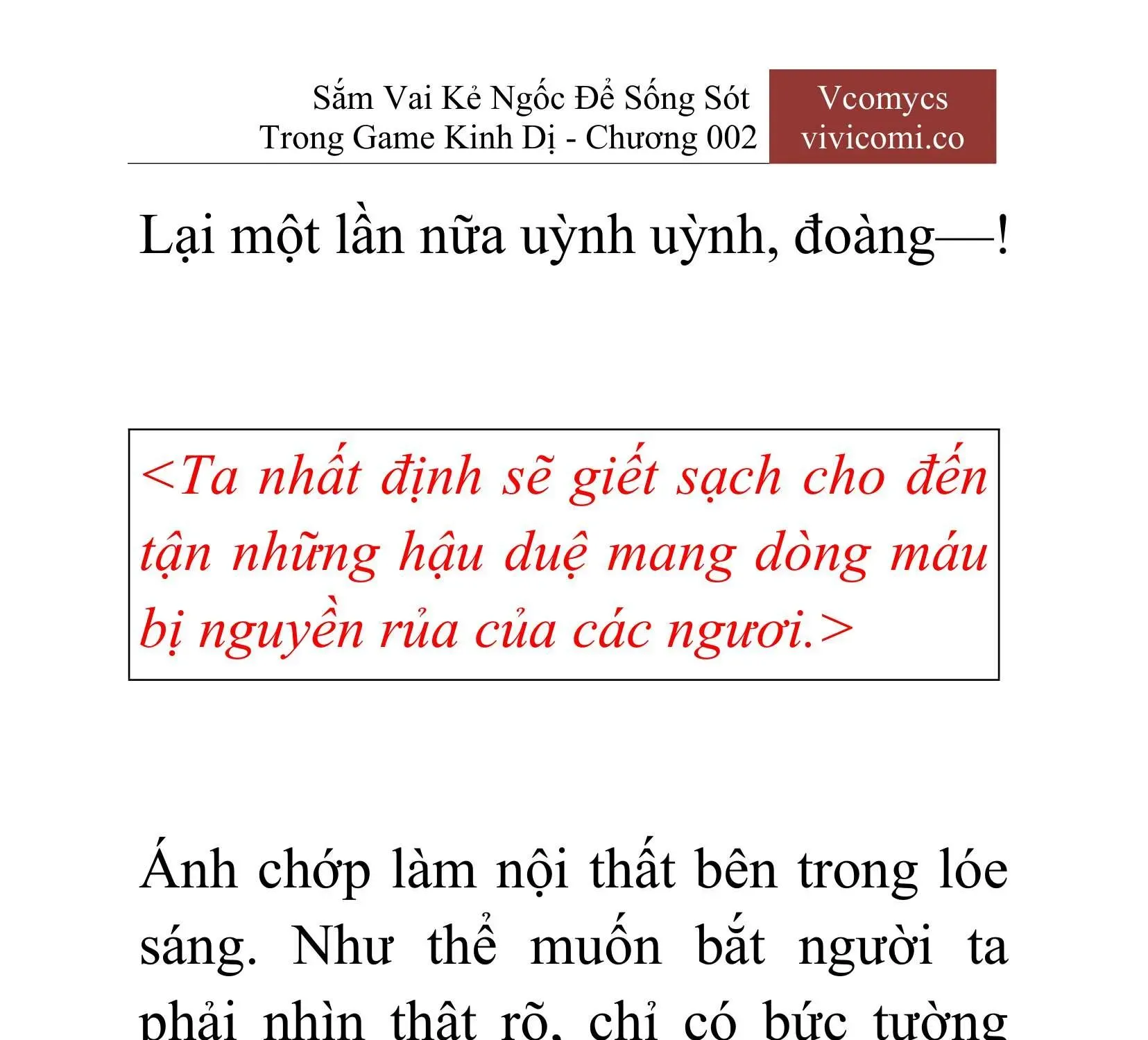 [Novel] Sắm Vai Kẻ Ngốc Để Sống Sót Trong Game Kinh Dị Chapter 2 - 16