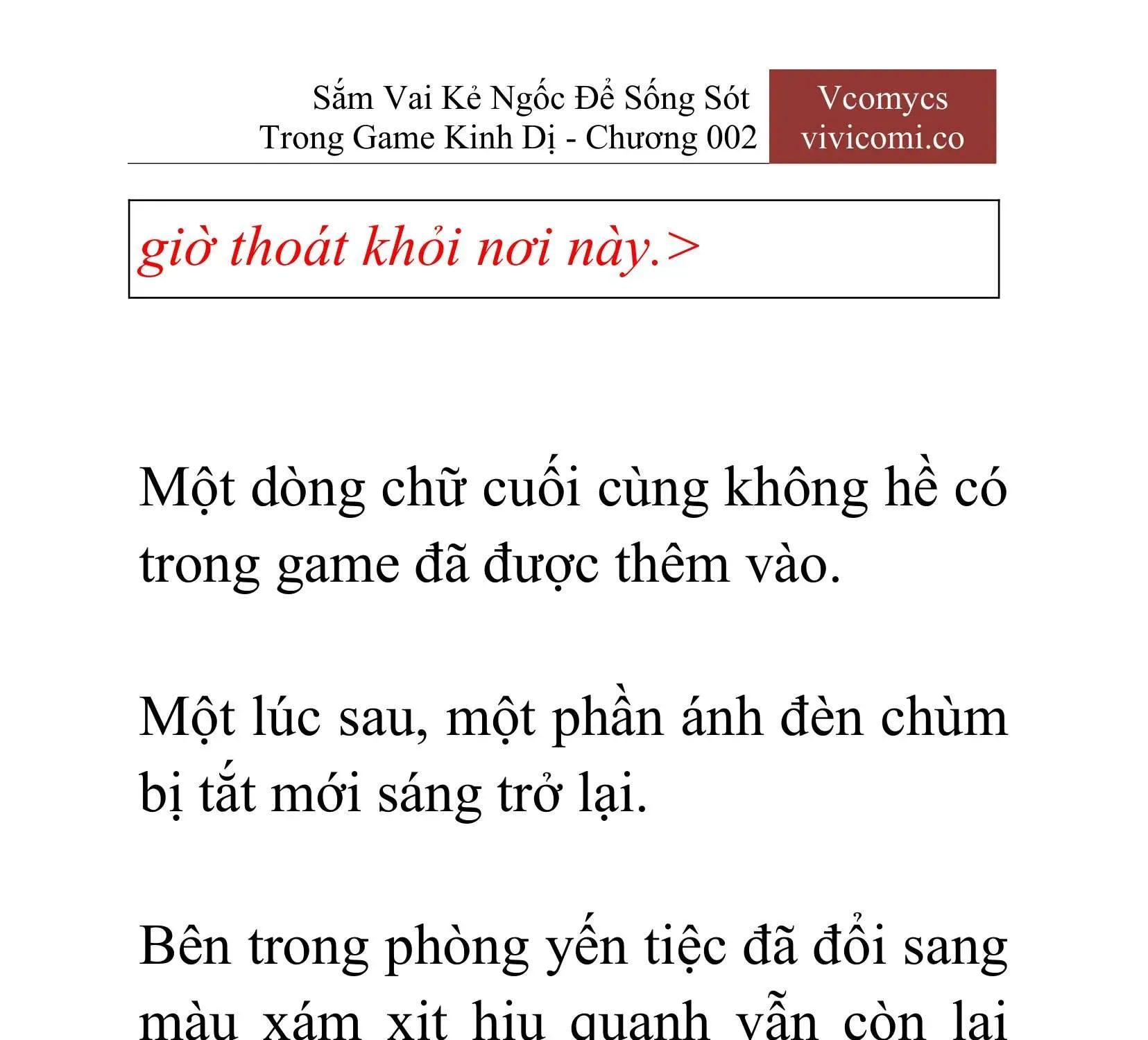 [Novel] Sắm Vai Kẻ Ngốc Để Sống Sót Trong Game Kinh Dị Chapter 2 - 18
