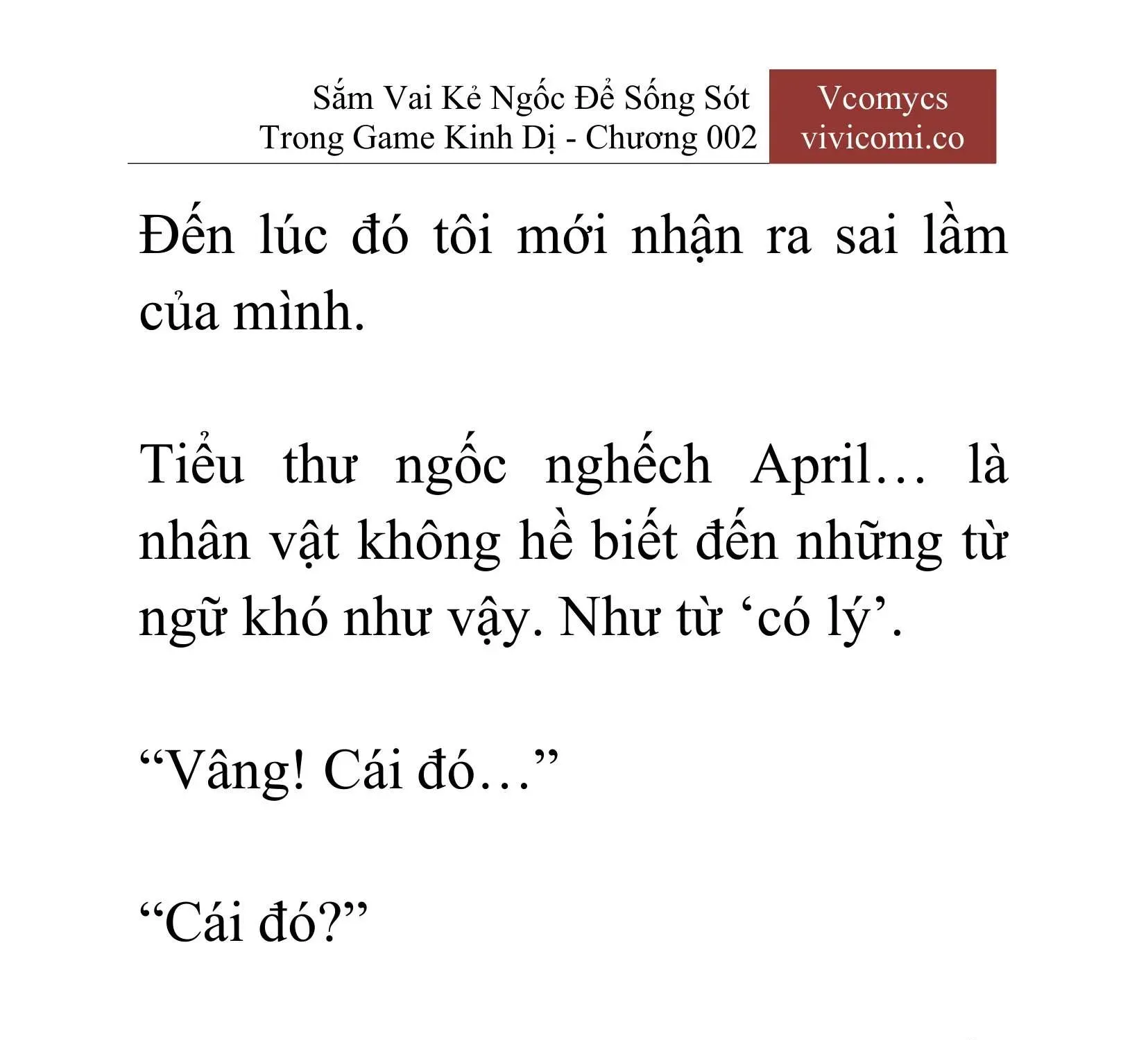 [Novel] Sắm Vai Kẻ Ngốc Để Sống Sót Trong Game Kinh Dị Chapter 2 - 56