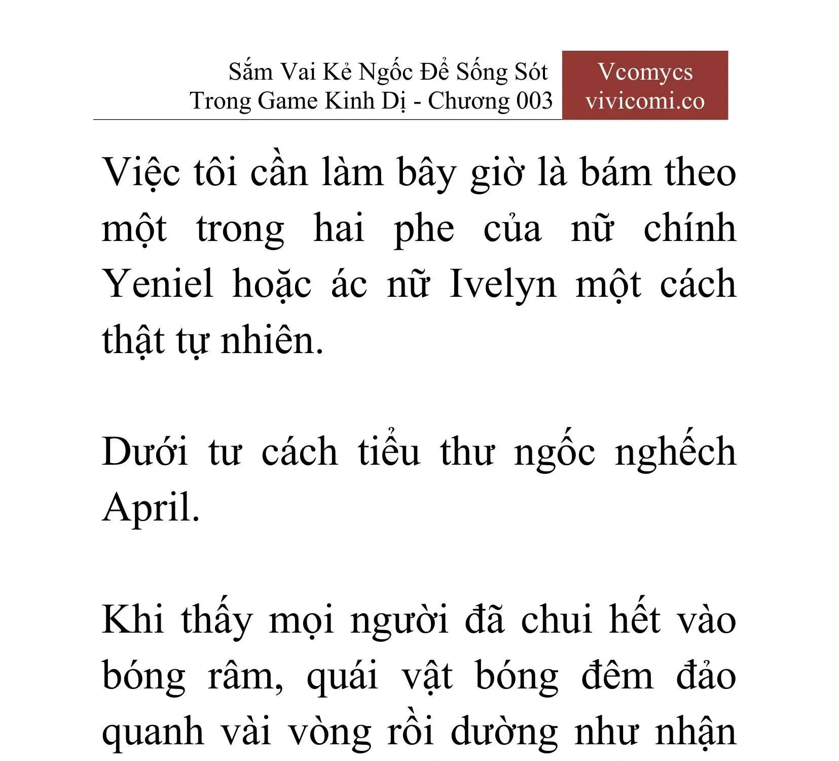 [Novel] Sắm Vai Kẻ Ngốc Để Sống Sót Trong Game Kinh Dị Chapter 3 - 36