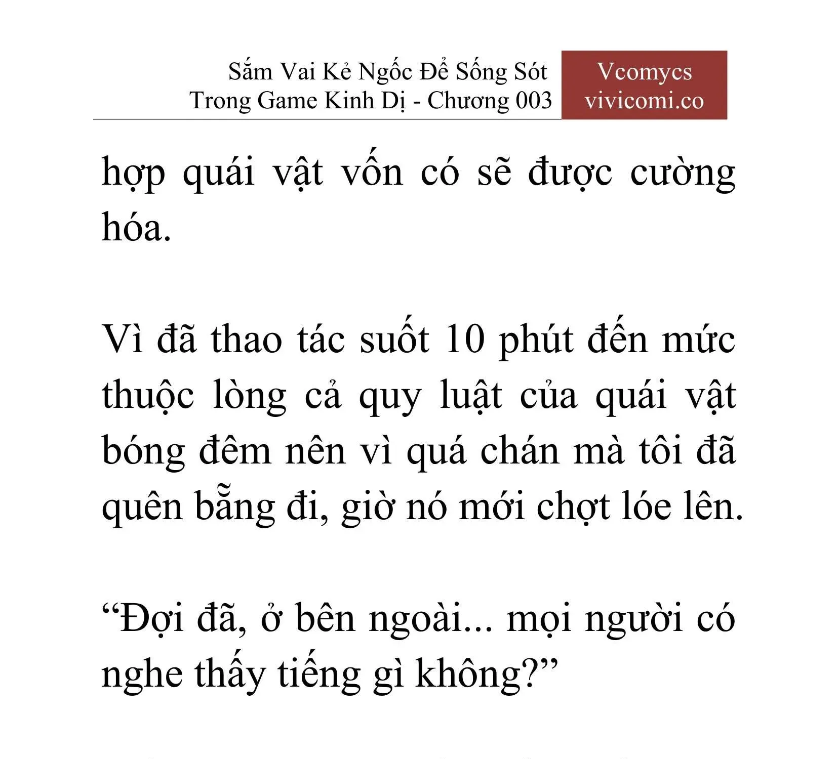 [Novel] Sắm Vai Kẻ Ngốc Để Sống Sót Trong Game Kinh Dị Chapter 3 - 42