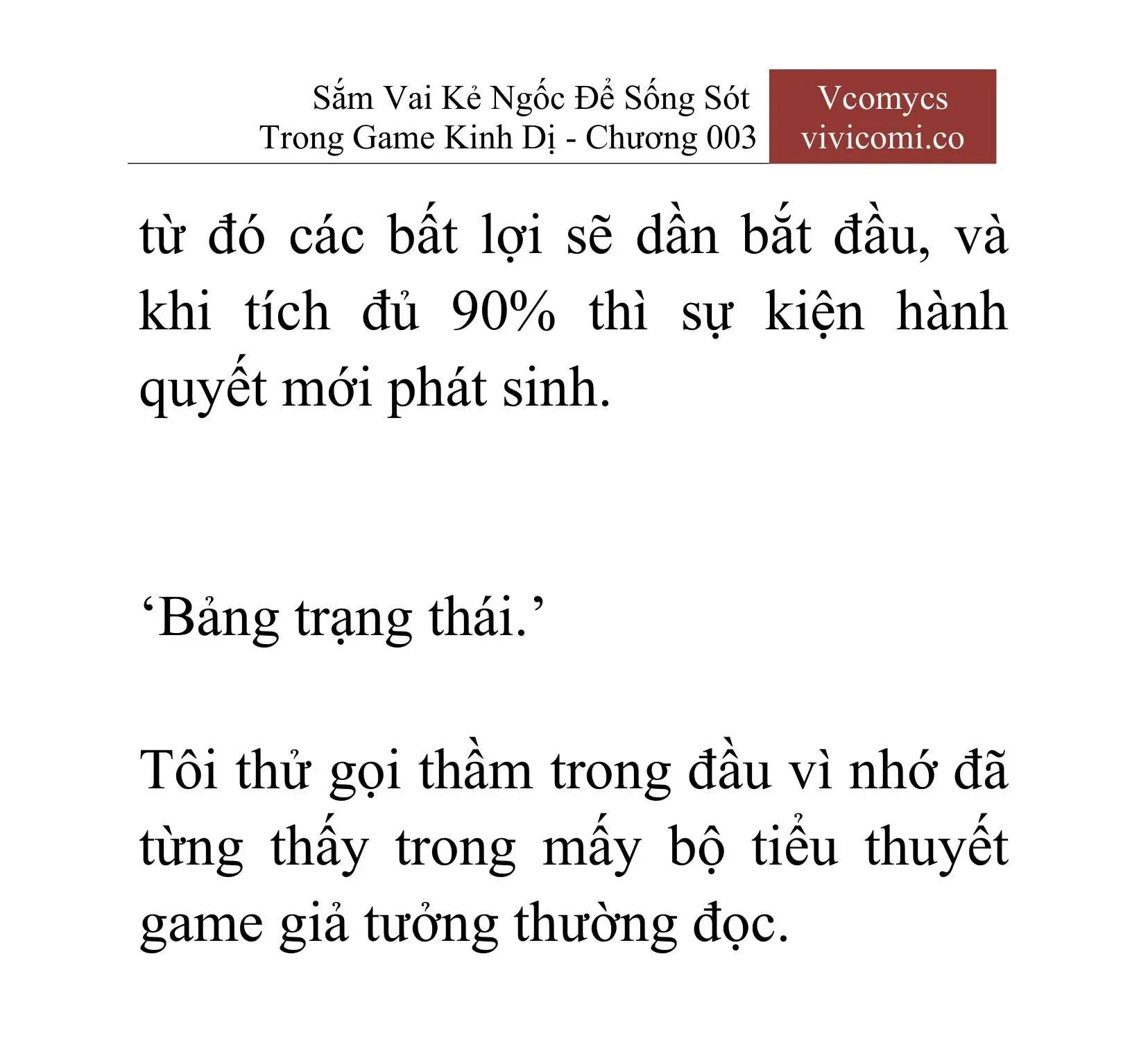[Novel] Sắm Vai Kẻ Ngốc Để Sống Sót Trong Game Kinh Dị Chapter 3 - 6