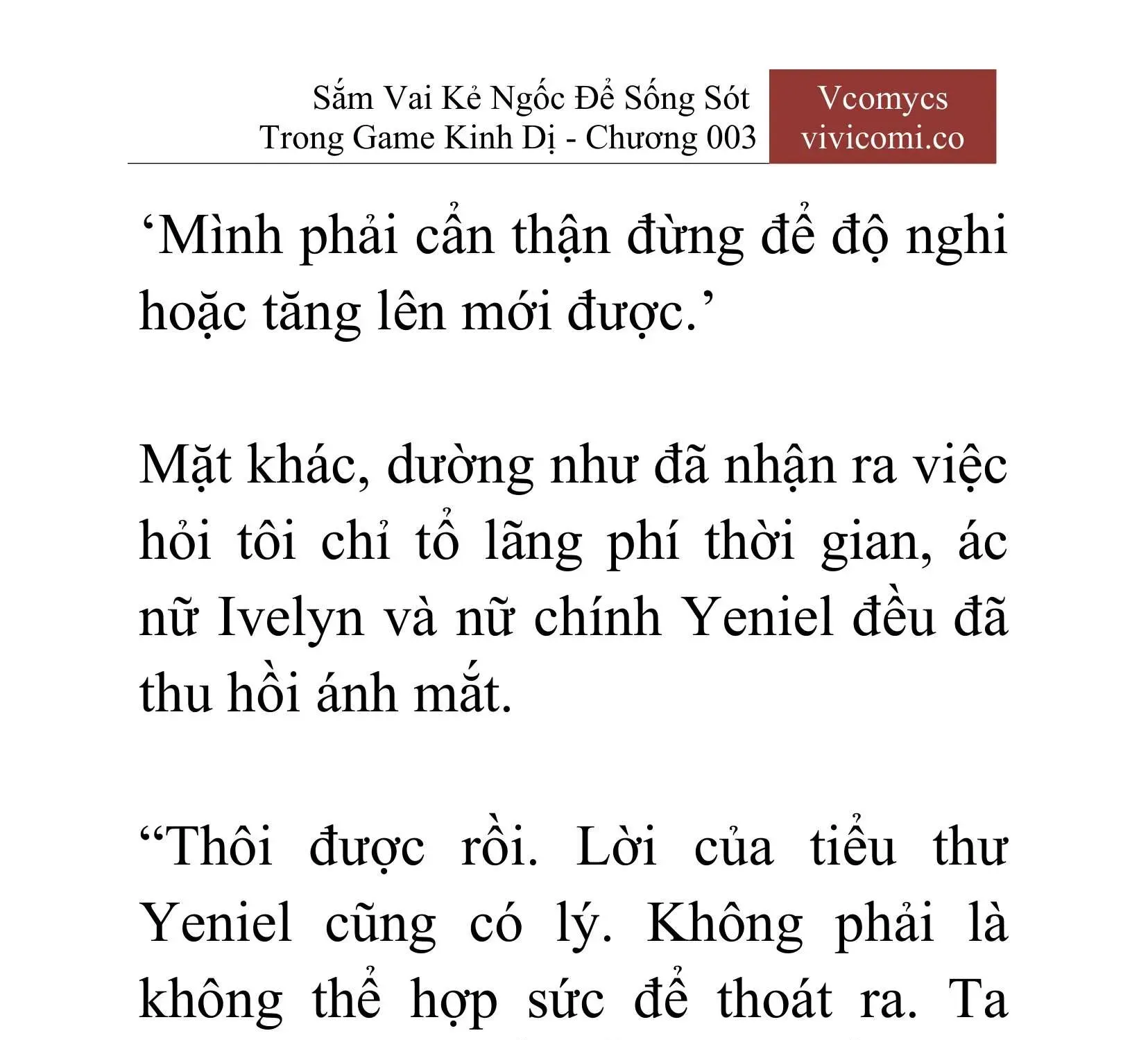 [Novel] Sắm Vai Kẻ Ngốc Để Sống Sót Trong Game Kinh Dị Chapter 3 - 10