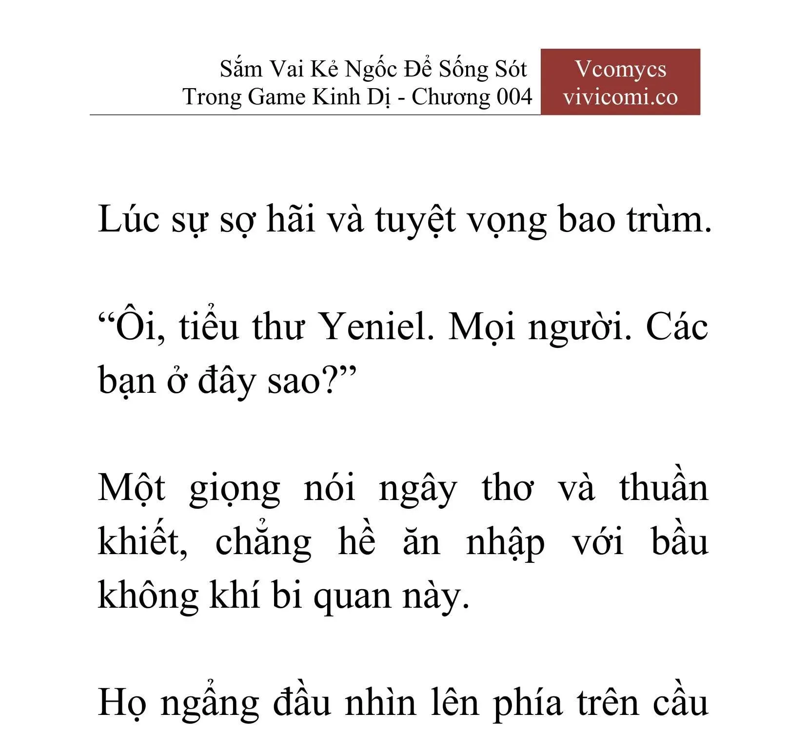 [Novel] Sắm Vai Kẻ Ngốc Để Sống Sót Trong Game Kinh Dị Chapter 4 - 20