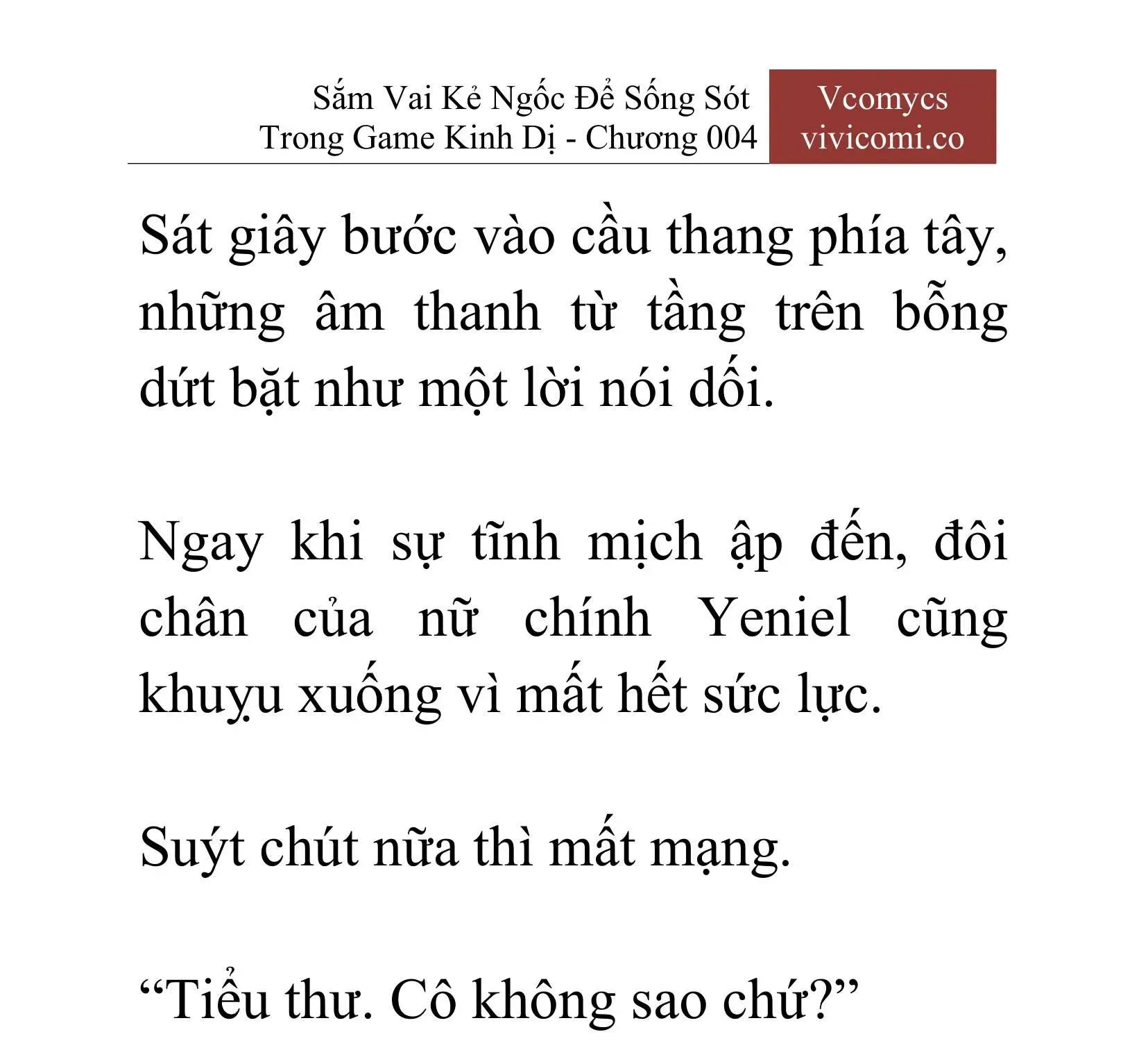 [Novel] Sắm Vai Kẻ Ngốc Để Sống Sót Trong Game Kinh Dị Chapter 4 - 4