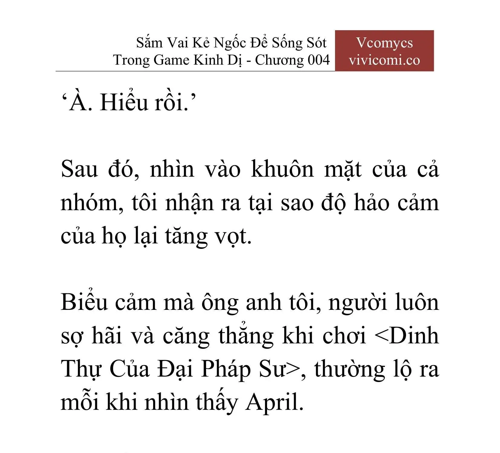 [Novel] Sắm Vai Kẻ Ngốc Để Sống Sót Trong Game Kinh Dị Chapter 4 - 42