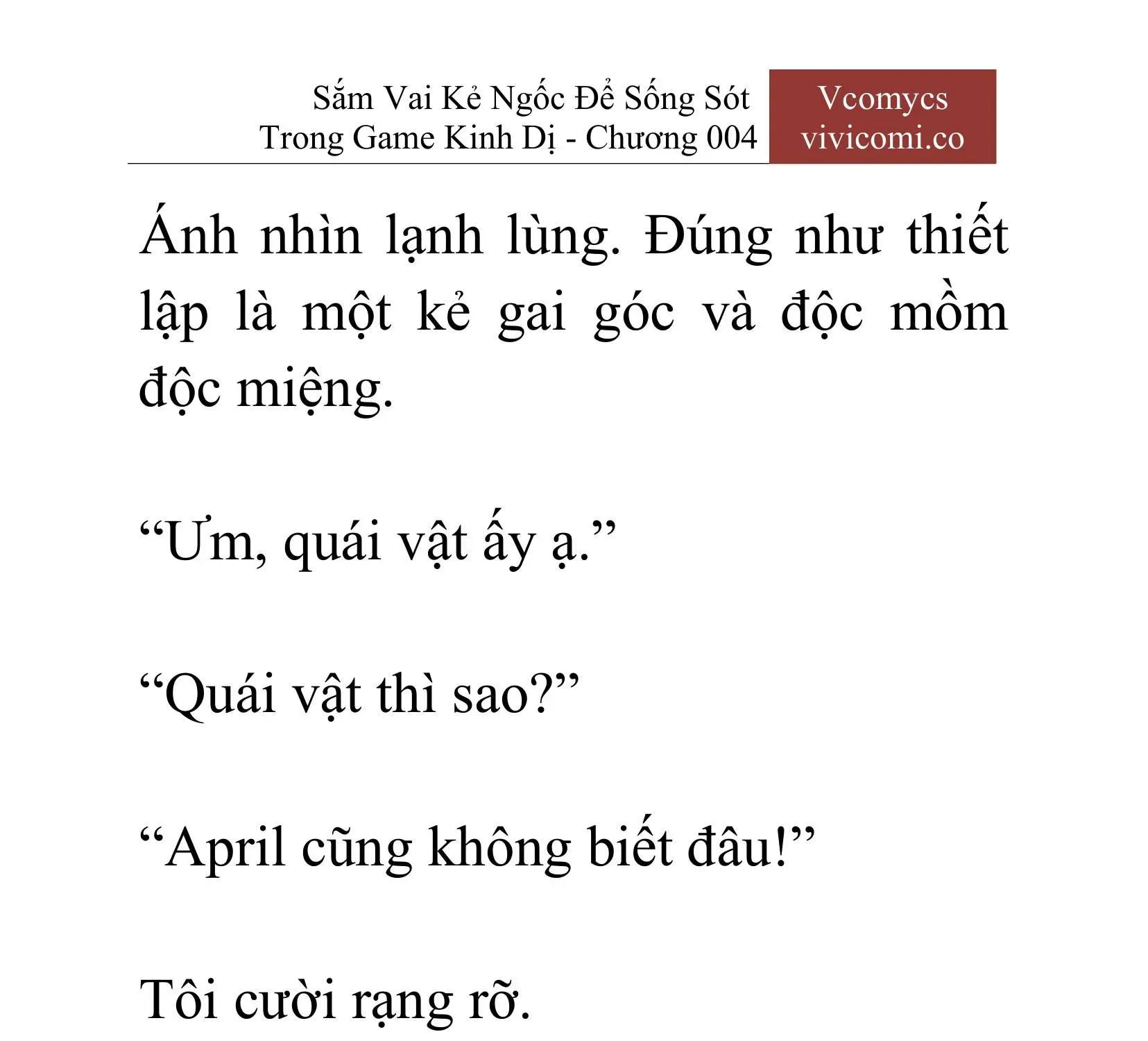 [Novel] Sắm Vai Kẻ Ngốc Để Sống Sót Trong Game Kinh Dị Chapter 4 - 52