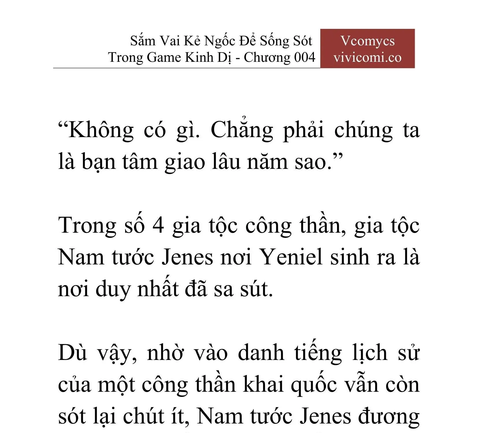 [Novel] Sắm Vai Kẻ Ngốc Để Sống Sót Trong Game Kinh Dị Chapter 4 - 8