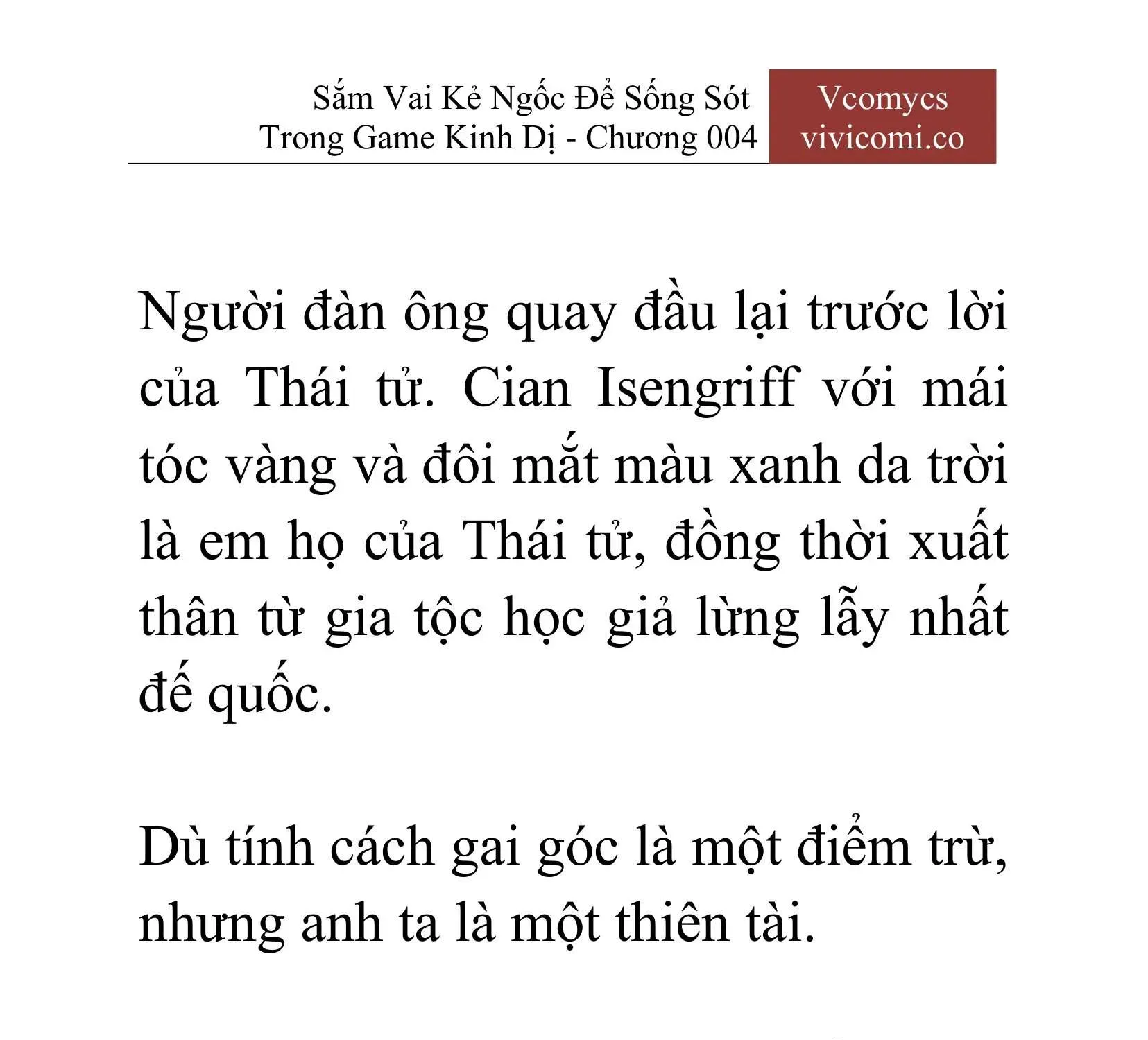 [Novel] Sắm Vai Kẻ Ngốc Để Sống Sót Trong Game Kinh Dị Chapter 4 - 10