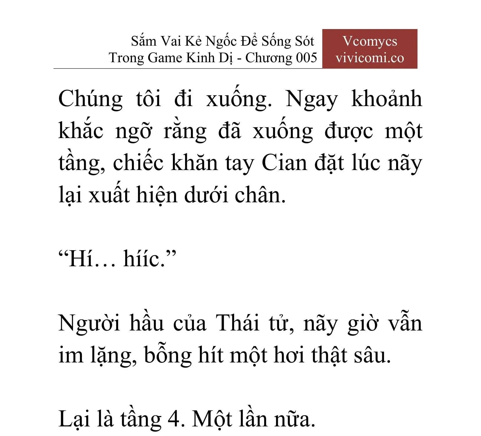 [Novel] Sắm Vai Kẻ Ngốc Để Sống Sót Trong Game Kinh Dị Chapter 5 - 20