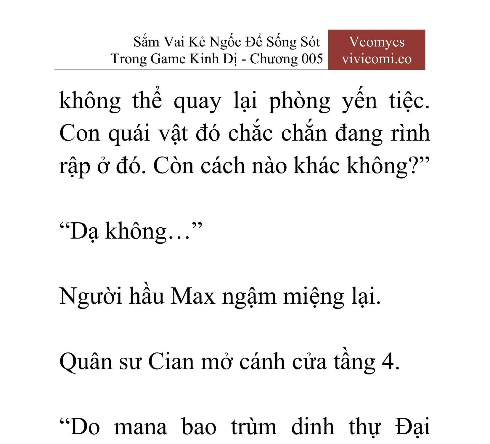 [Novel] Sắm Vai Kẻ Ngốc Để Sống Sót Trong Game Kinh Dị Chapter 5 - 24