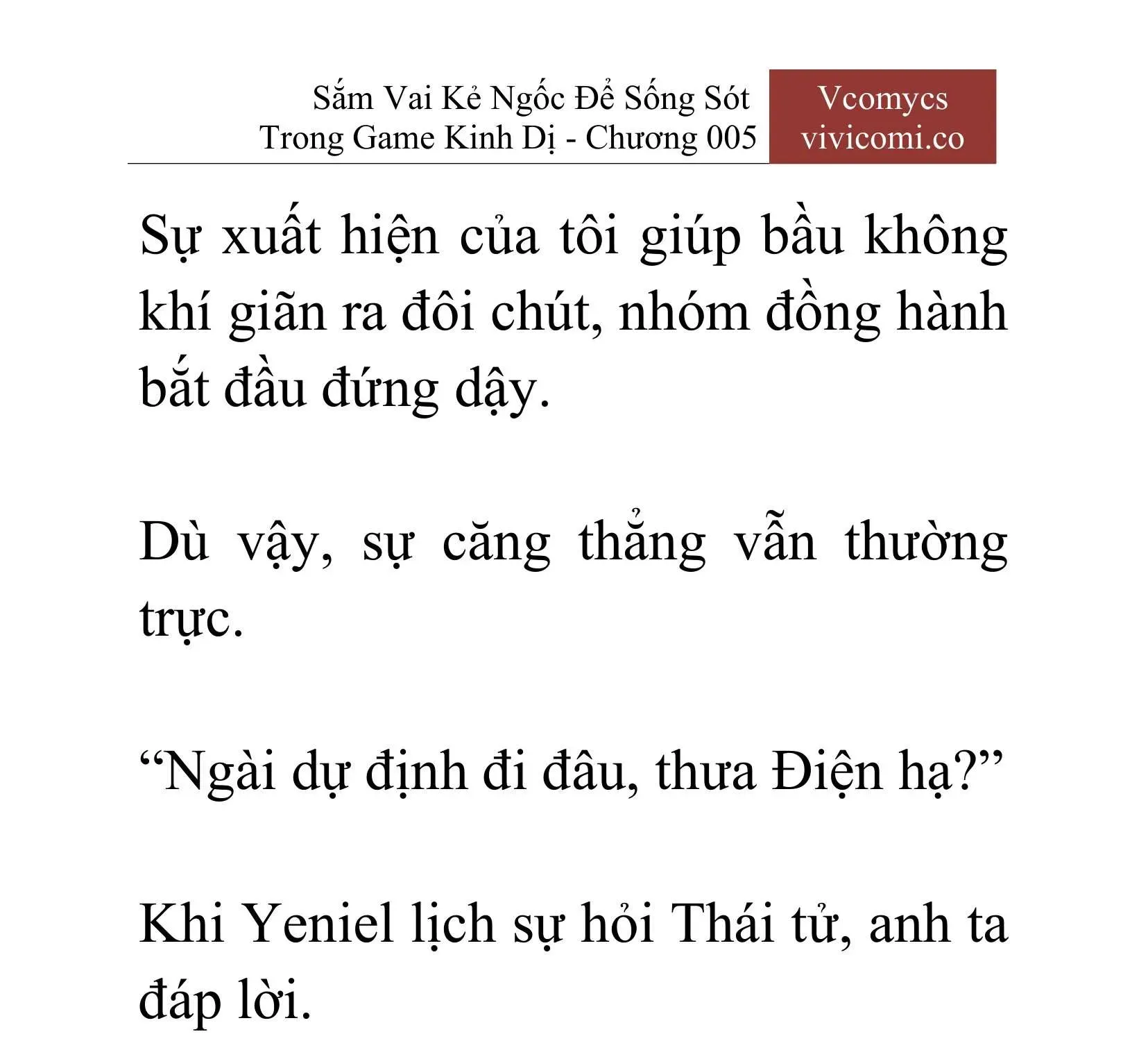 [Novel] Sắm Vai Kẻ Ngốc Để Sống Sót Trong Game Kinh Dị Chapter 5 - 4
