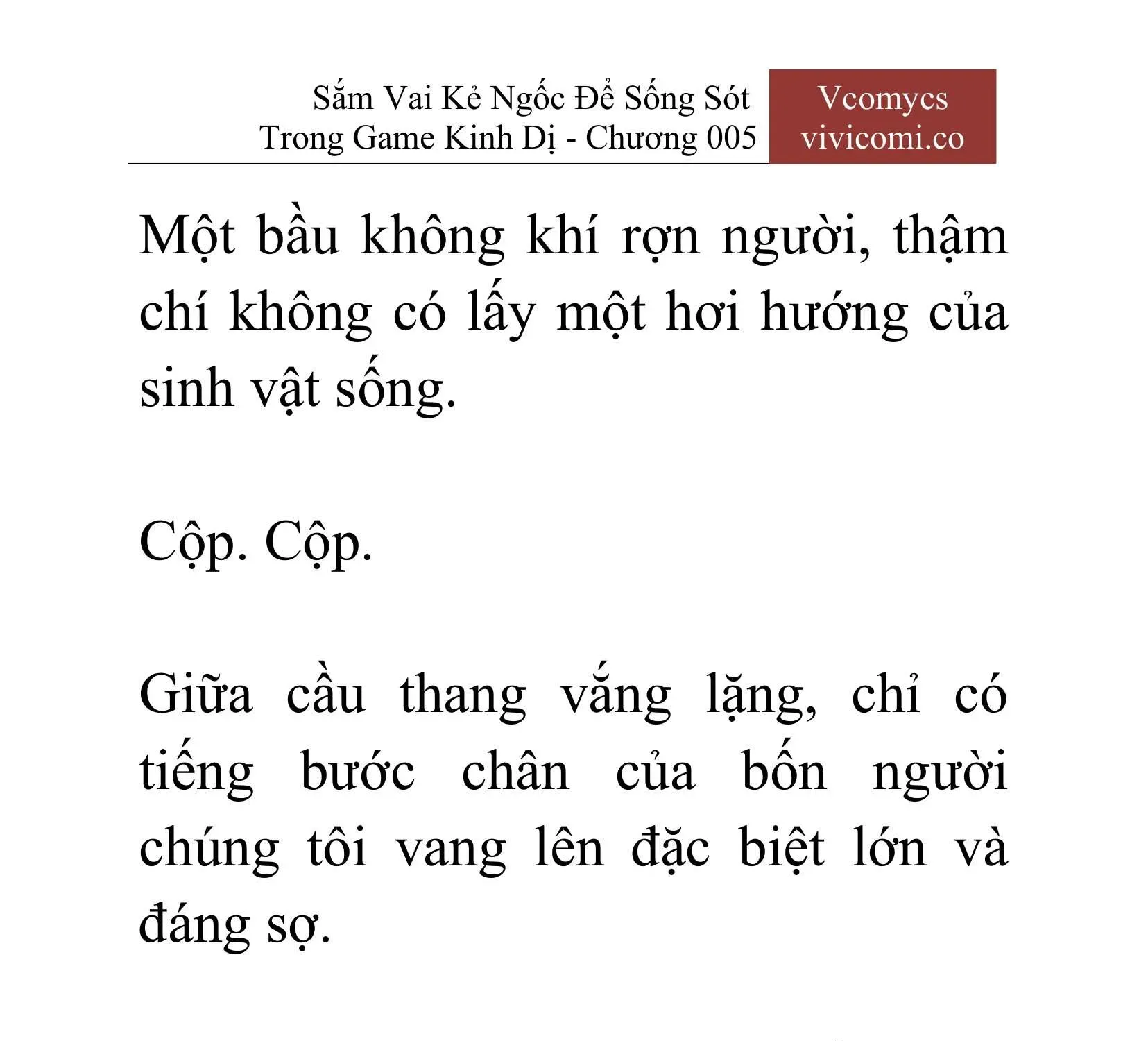 [Novel] Sắm Vai Kẻ Ngốc Để Sống Sót Trong Game Kinh Dị Chapter 5 - 10