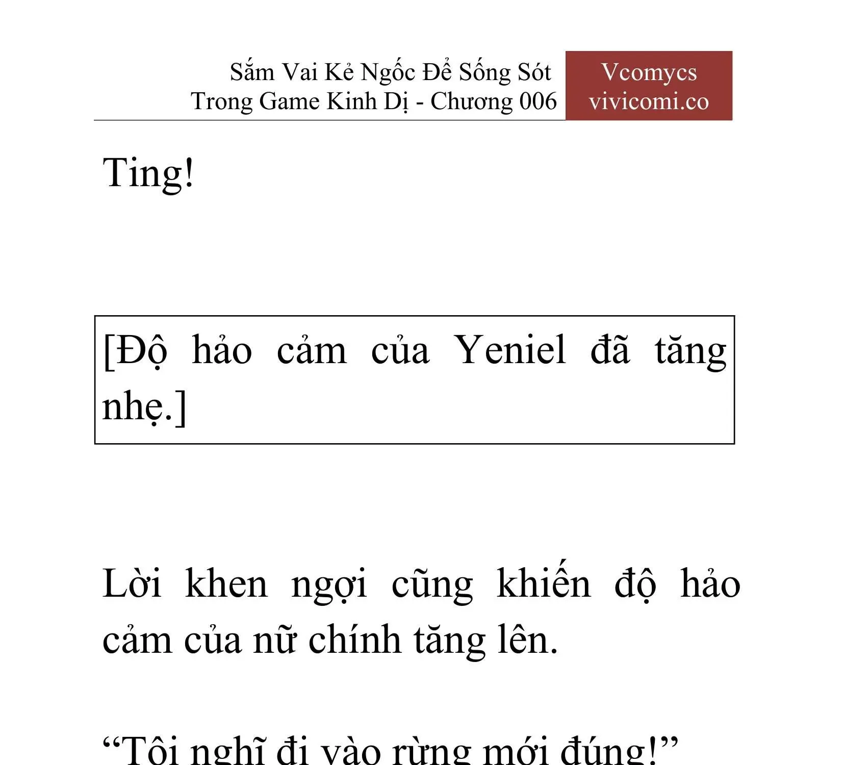 [Novel] Sắm Vai Kẻ Ngốc Để Sống Sót Trong Game Kinh Dị Chapter 6 - 8