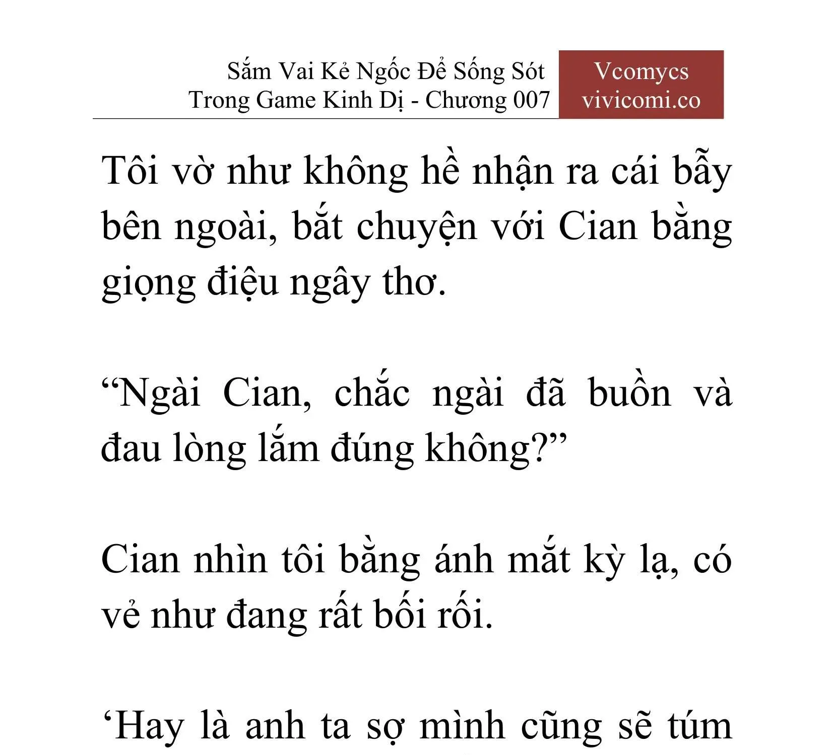 [Novel] Sắm Vai Kẻ Ngốc Để Sống Sót Trong Game Kinh Dị Chapter 7 - 12