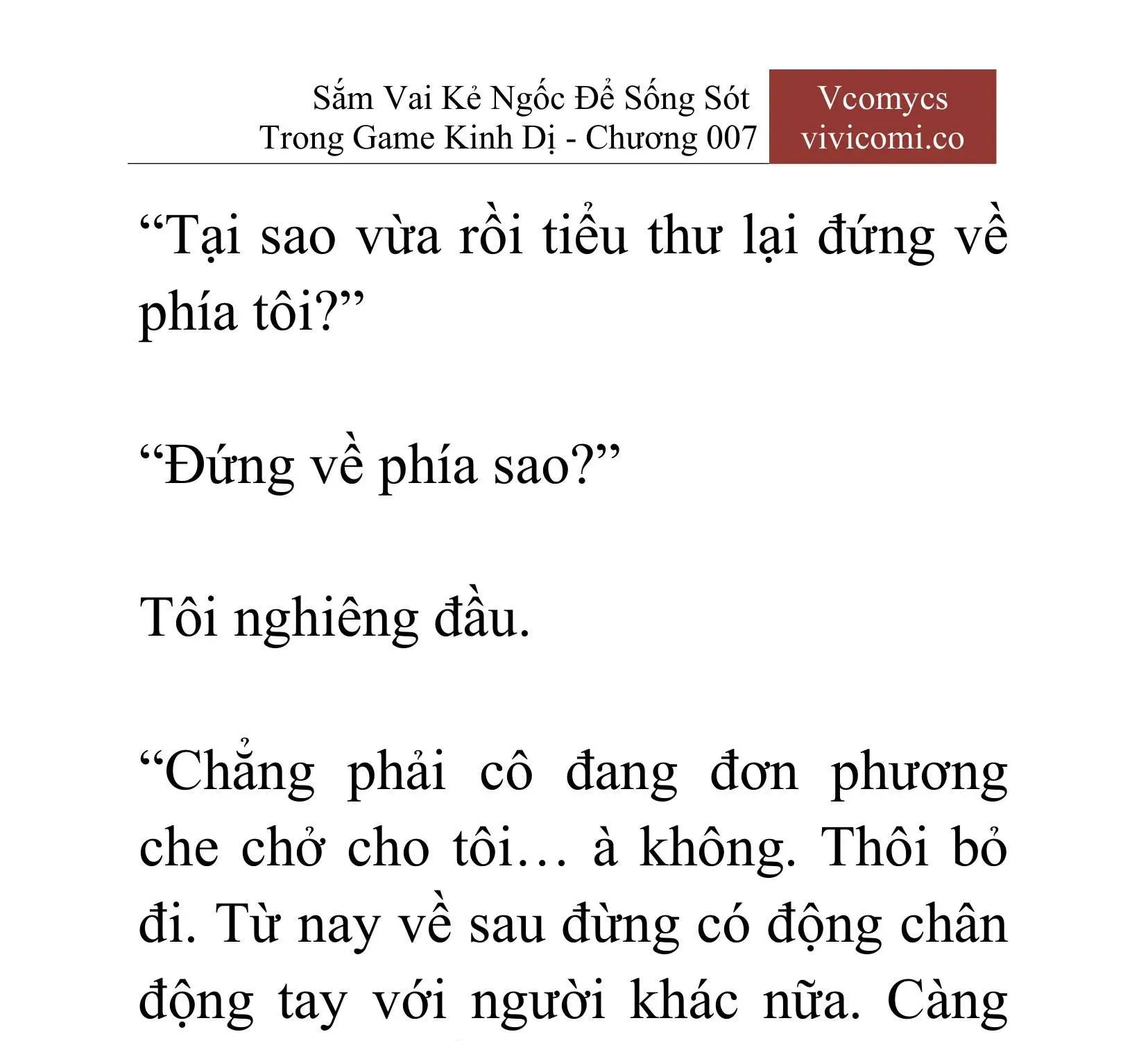 [Novel] Sắm Vai Kẻ Ngốc Để Sống Sót Trong Game Kinh Dị Chapter 7 - 14