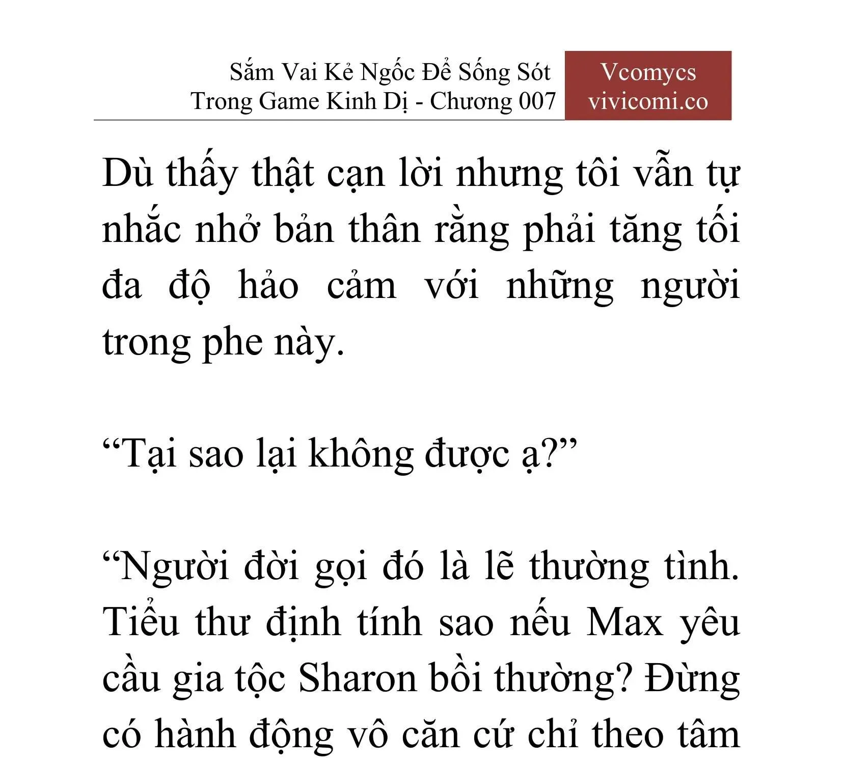 [Novel] Sắm Vai Kẻ Ngốc Để Sống Sót Trong Game Kinh Dị Chapter 7 - 16