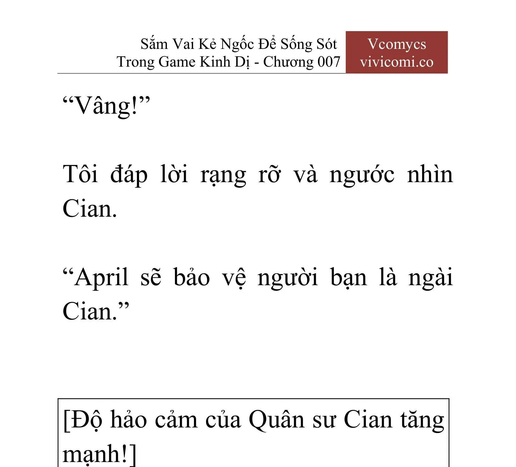 [Novel] Sắm Vai Kẻ Ngốc Để Sống Sót Trong Game Kinh Dị Chapter 7 - 20