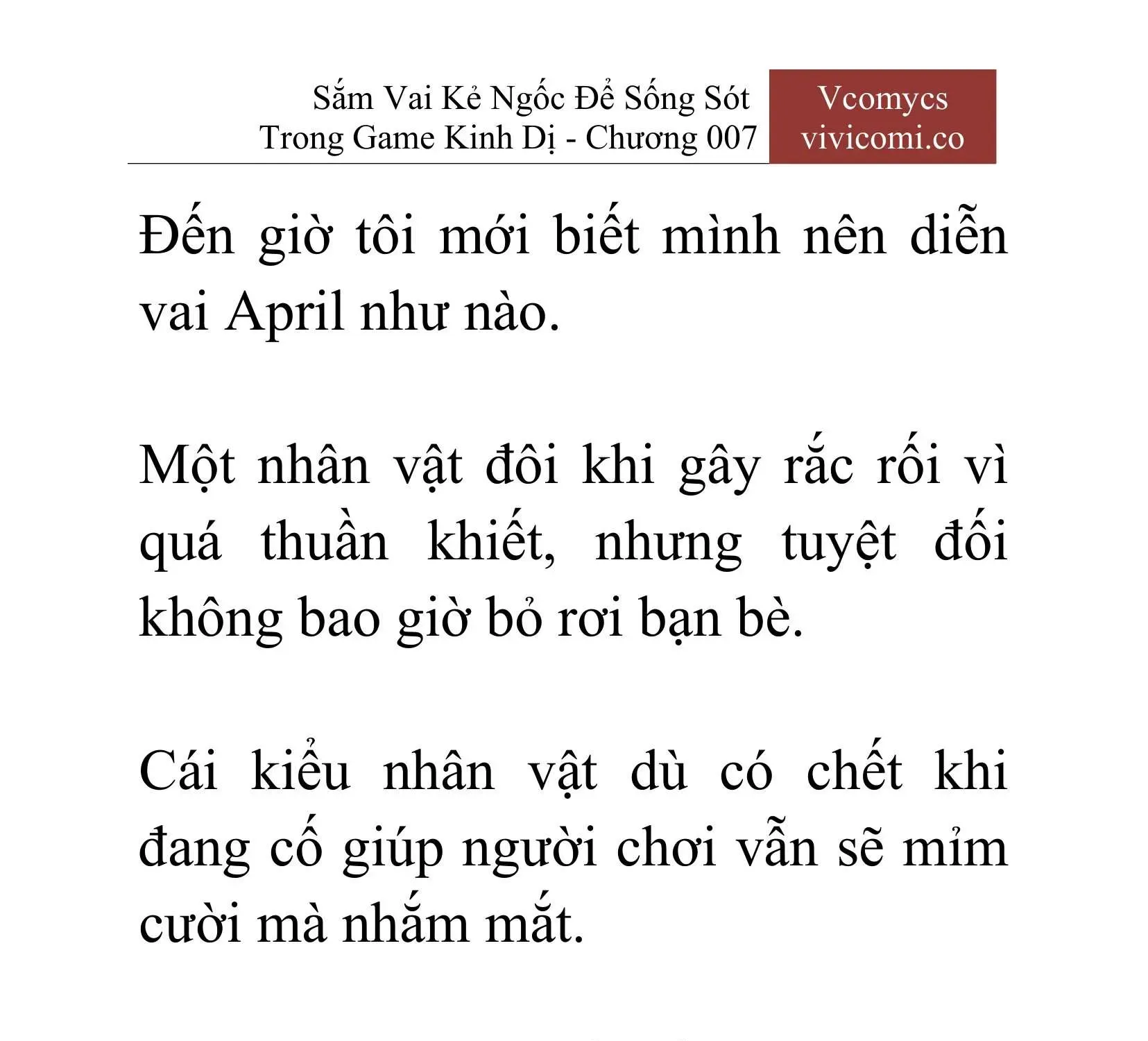 [Novel] Sắm Vai Kẻ Ngốc Để Sống Sót Trong Game Kinh Dị Chapter 7 - 22
