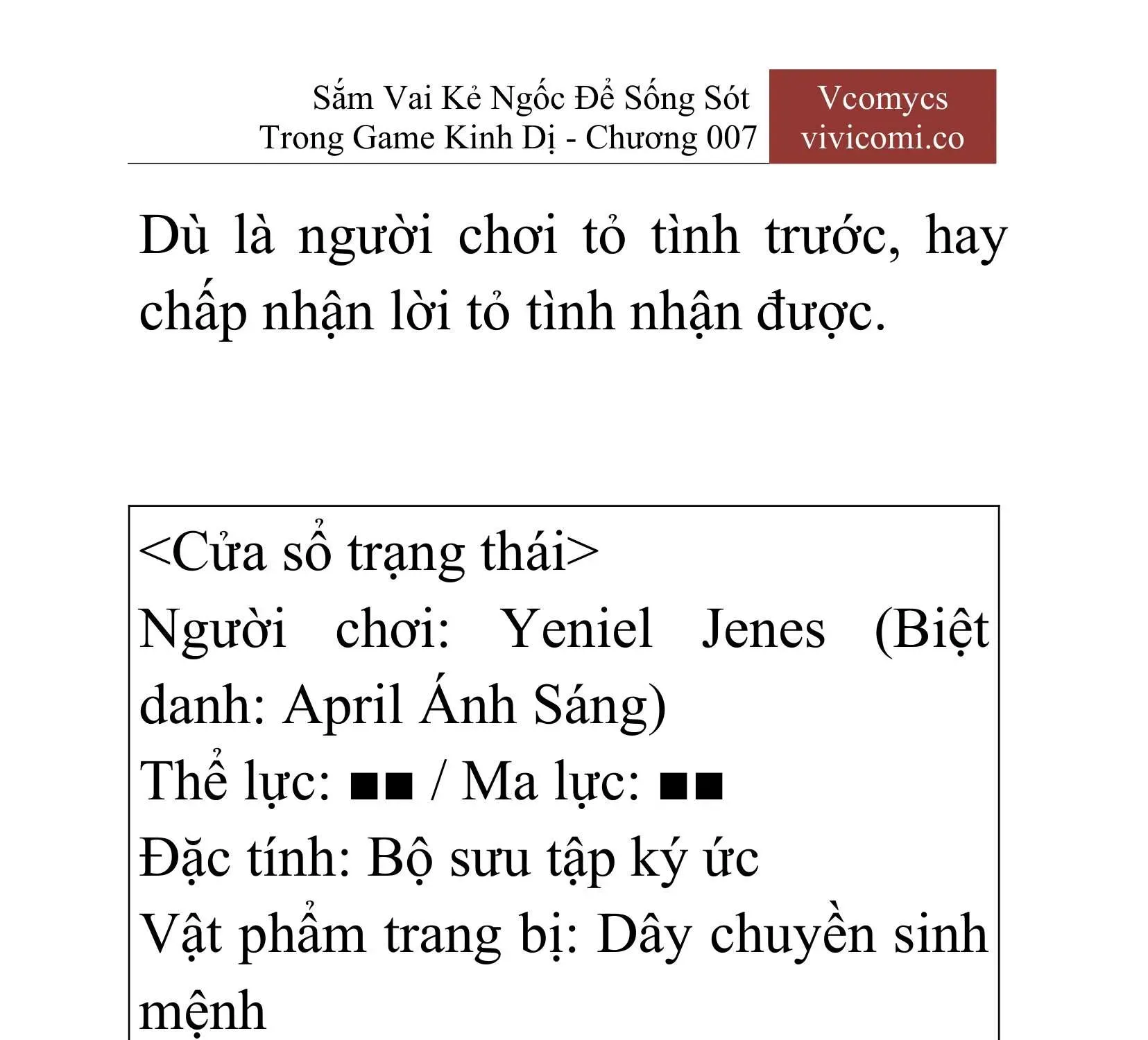 [Novel] Sắm Vai Kẻ Ngốc Để Sống Sót Trong Game Kinh Dị Chapter 7 - 44